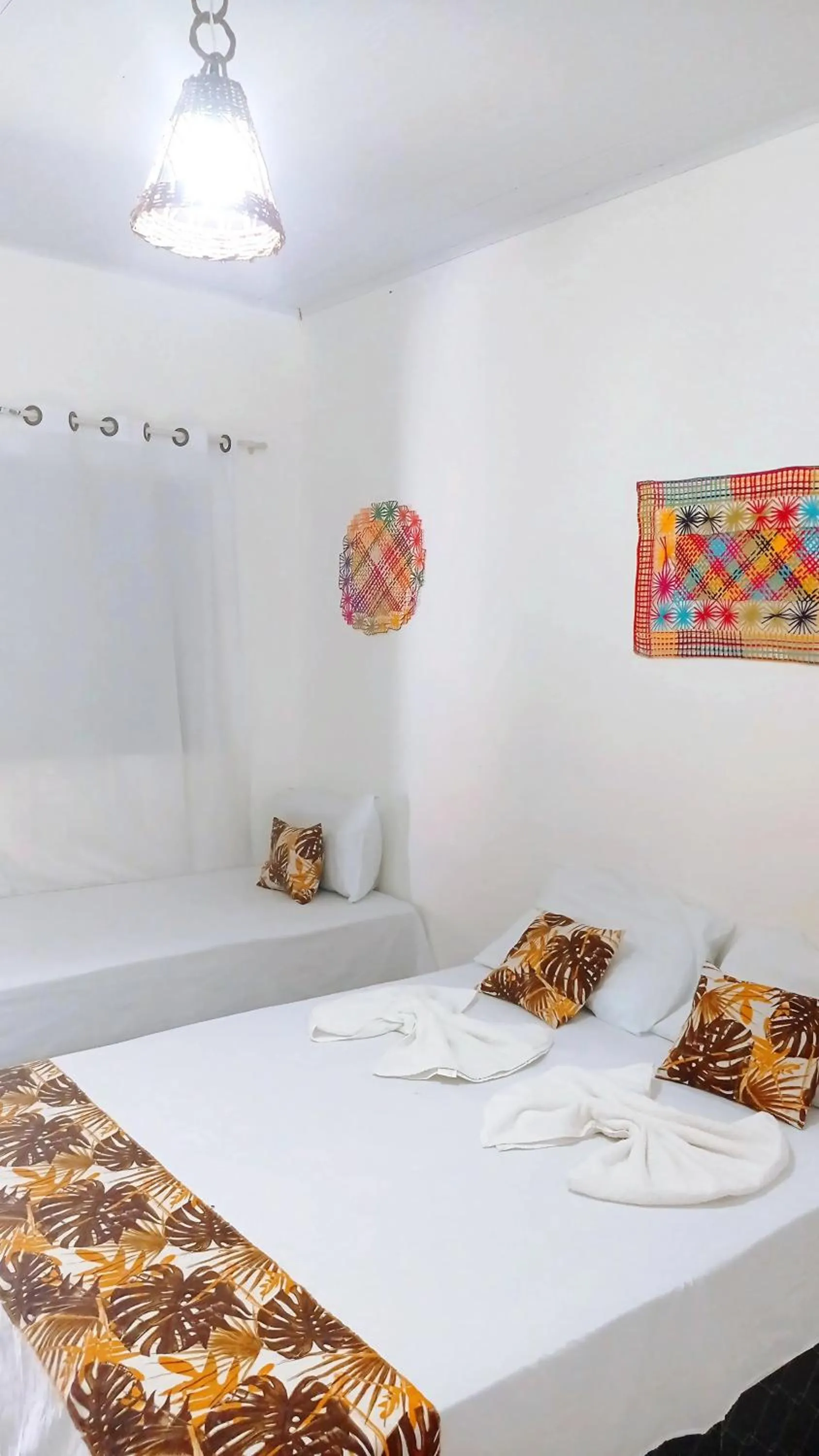 Bedroom, Bed in Pousada Portal dos Coqueirais