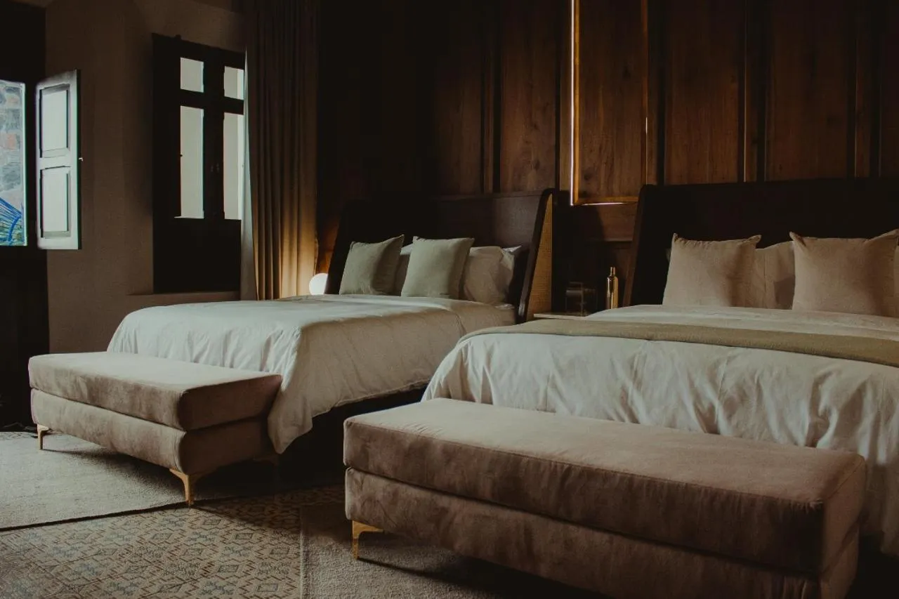 Bed in Casona 142 Hotel Boutique Orizaba