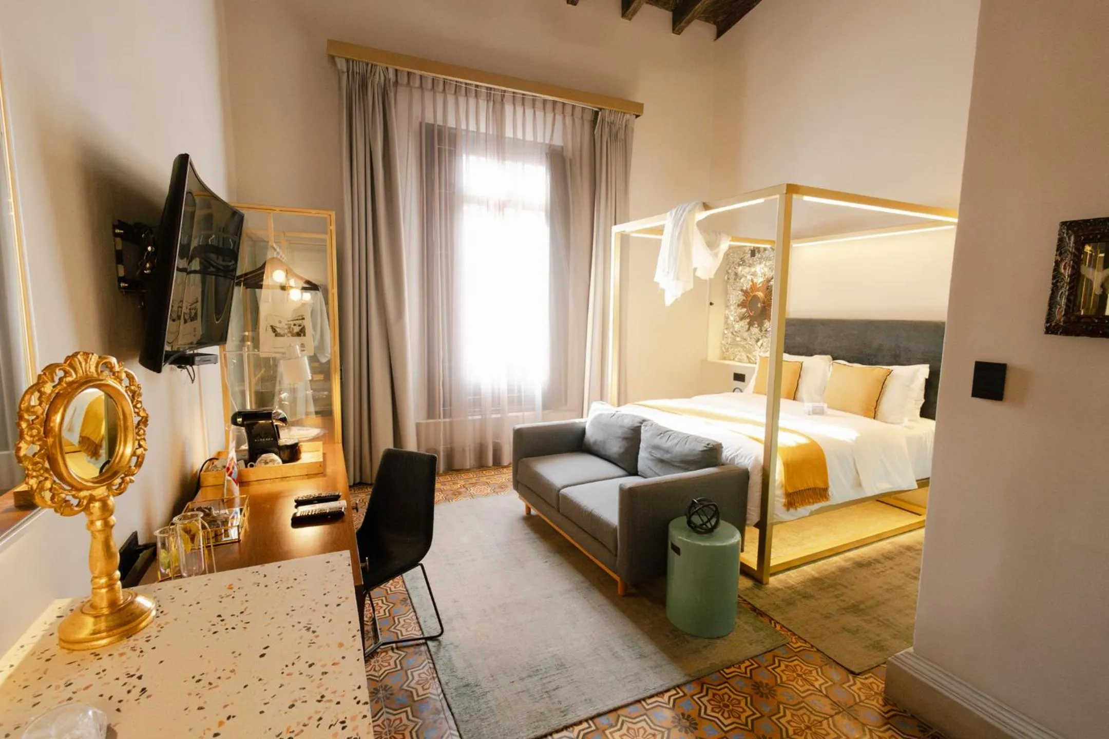 Bed in Casona 142 Hotel Boutique Orizaba