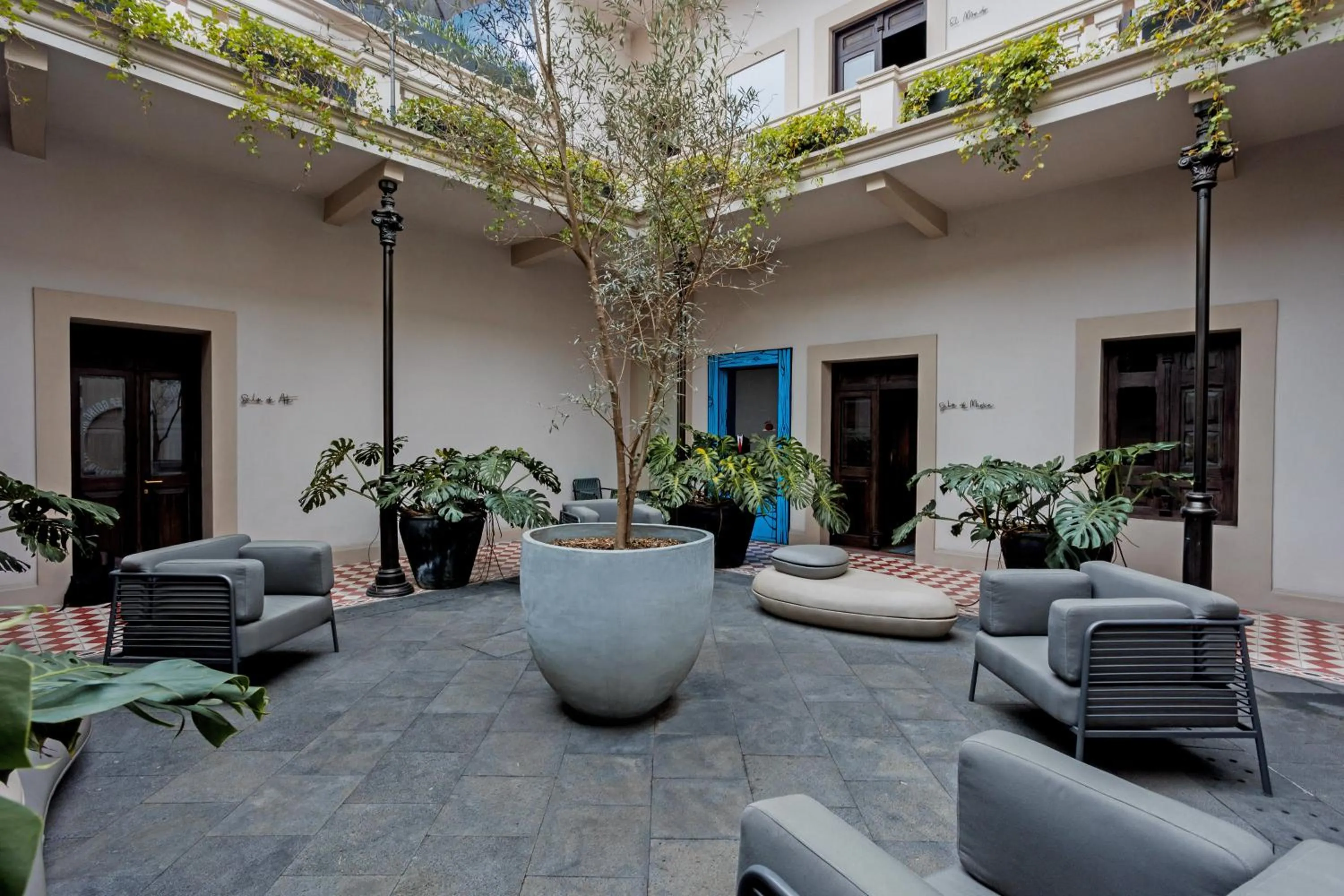 Seating area in Casona 142 Hotel Boutique Orizaba