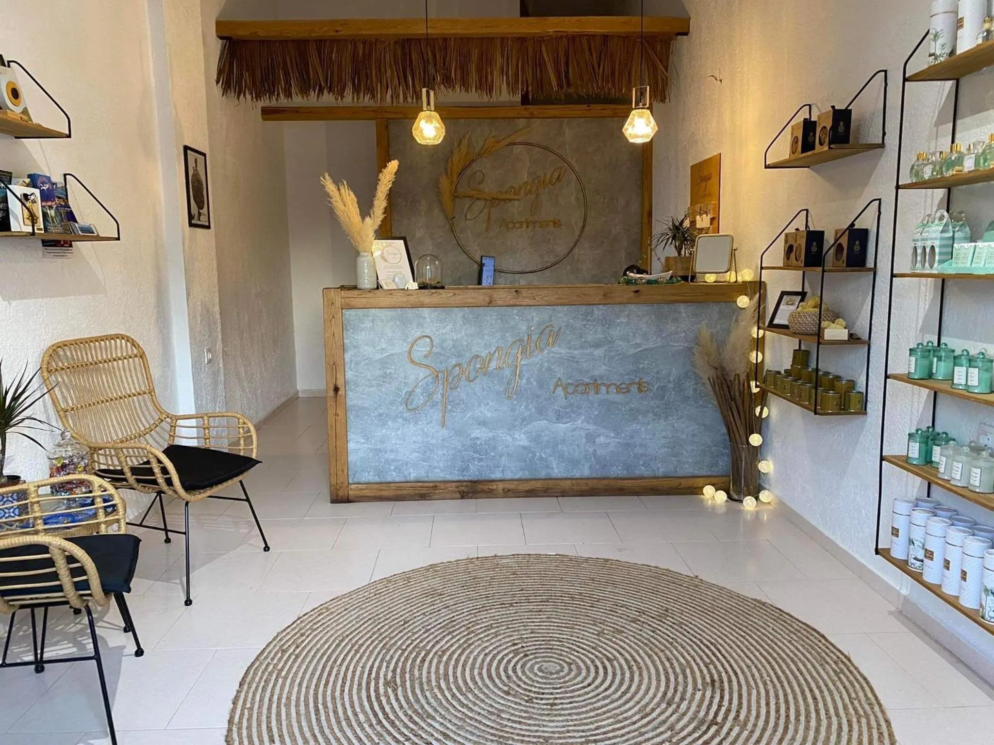 Facade/entrance in Spongia Apartments Kalymnos