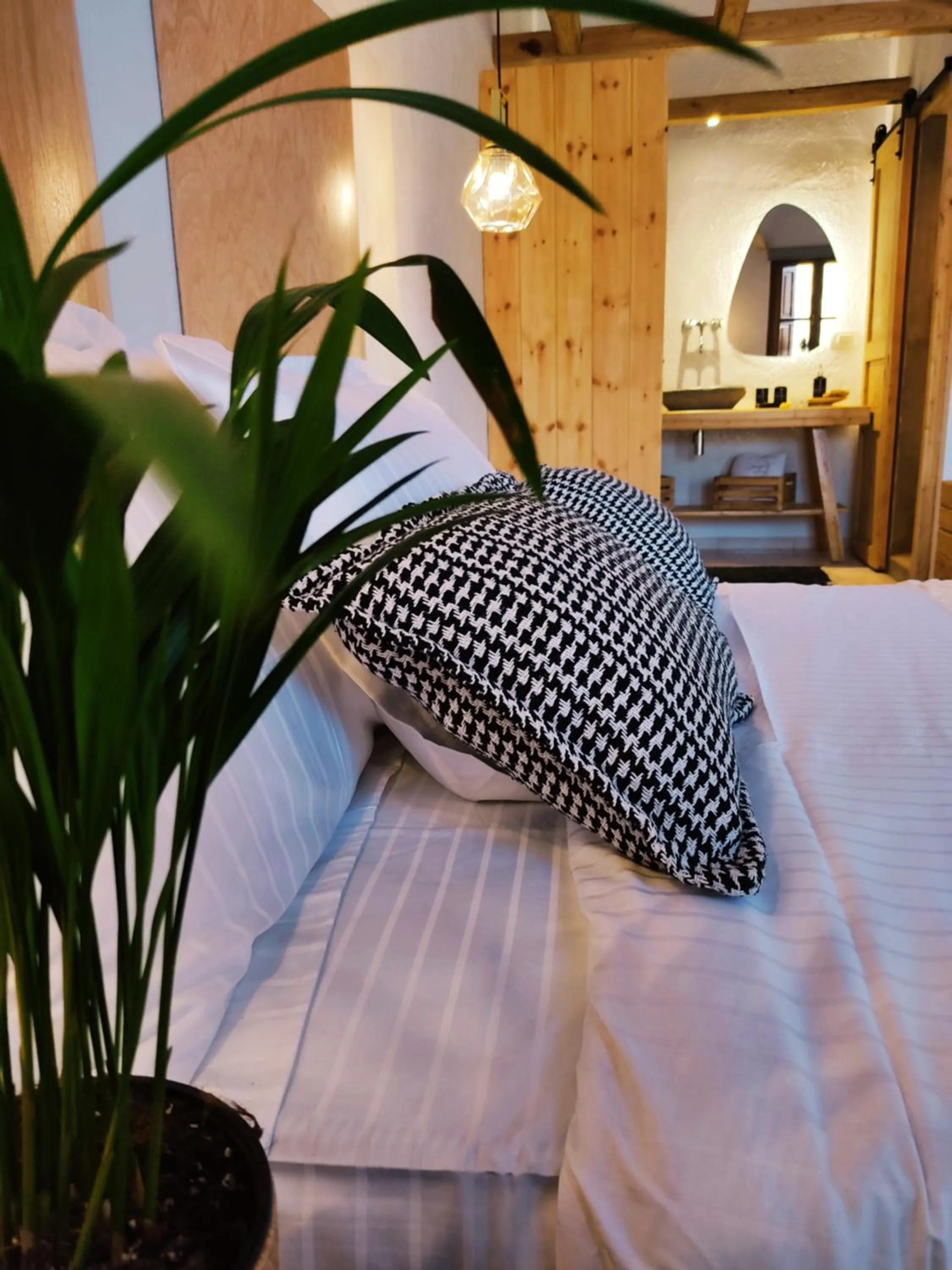 Bedroom, Bed in Spongia Apartments Kalymnos