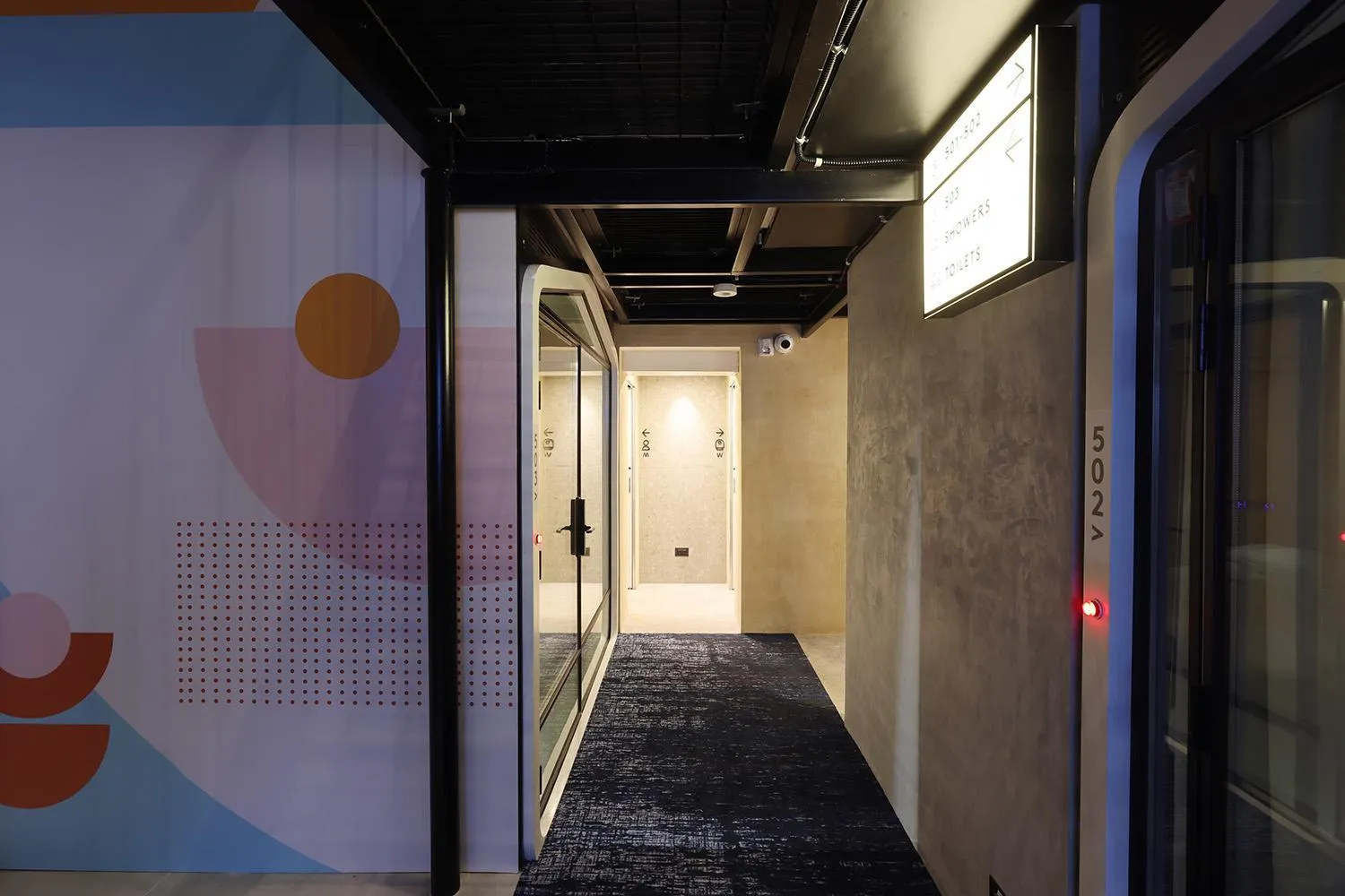 Bathroom in The O Pod Capsule Hotel