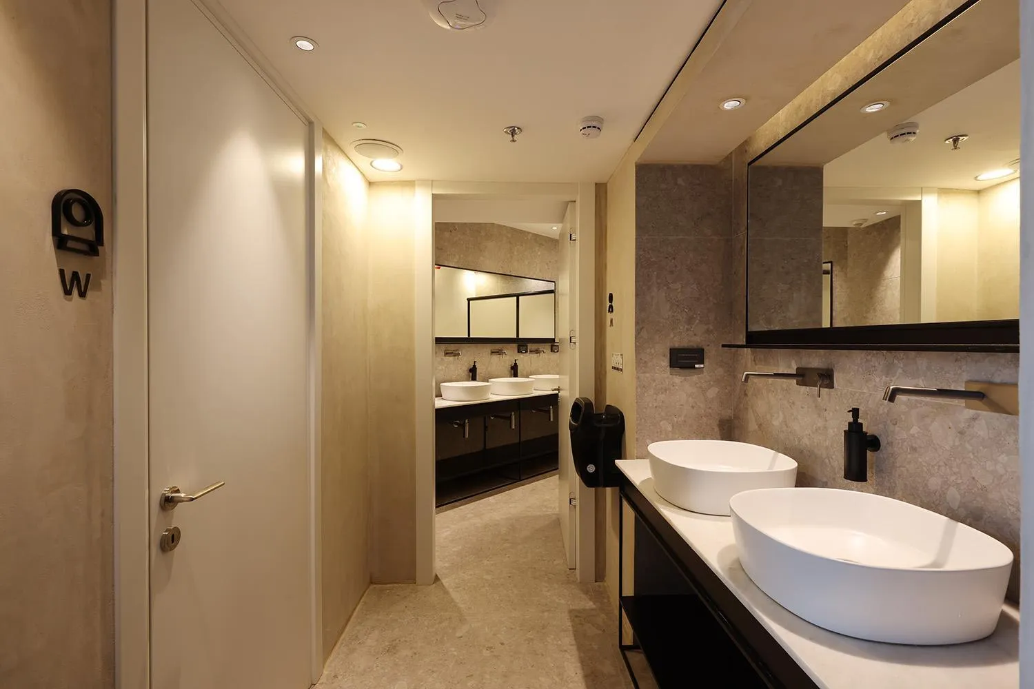 Shower in The O Pod Capsule Hotel