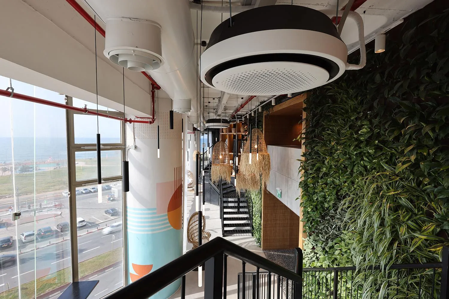 Lobby or reception in The O Pod Capsule Hotel