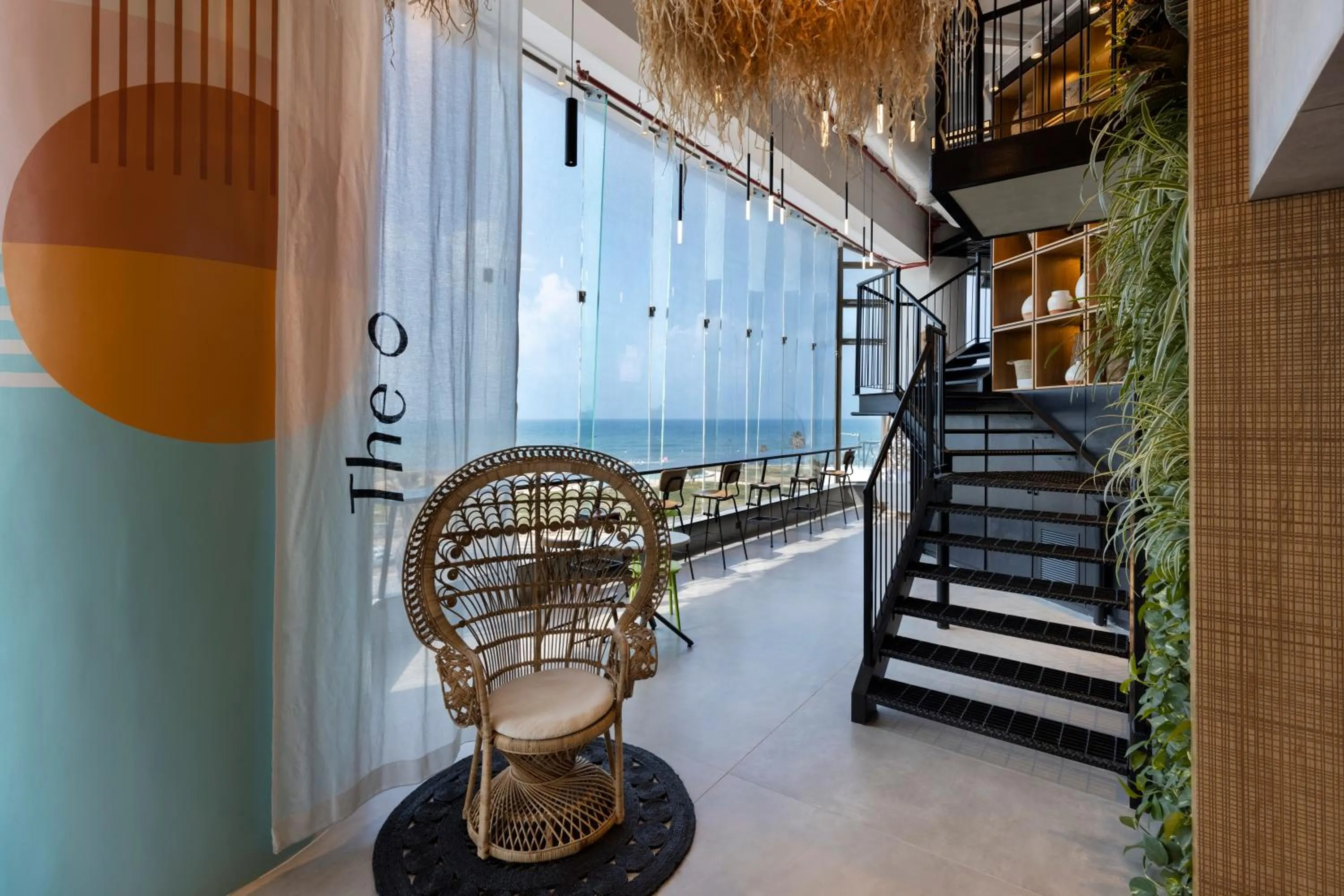 Lobby or reception in The O Pod Capsule Hotel