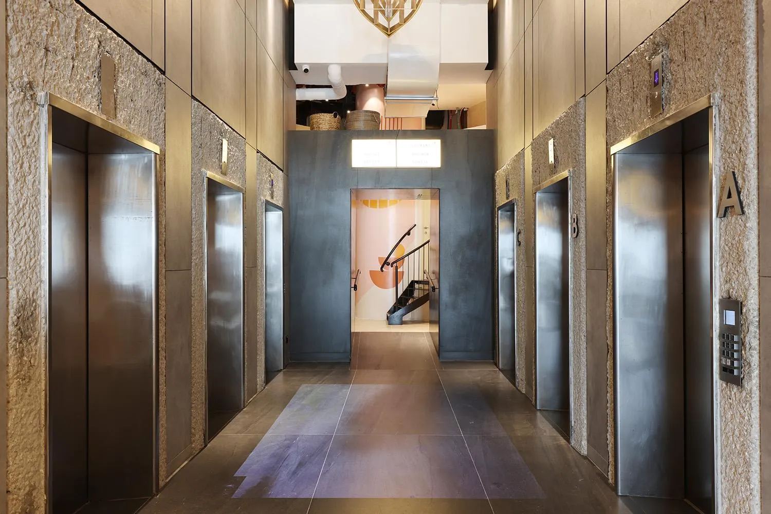 Lobby or reception in The O Pod Capsule Hotel