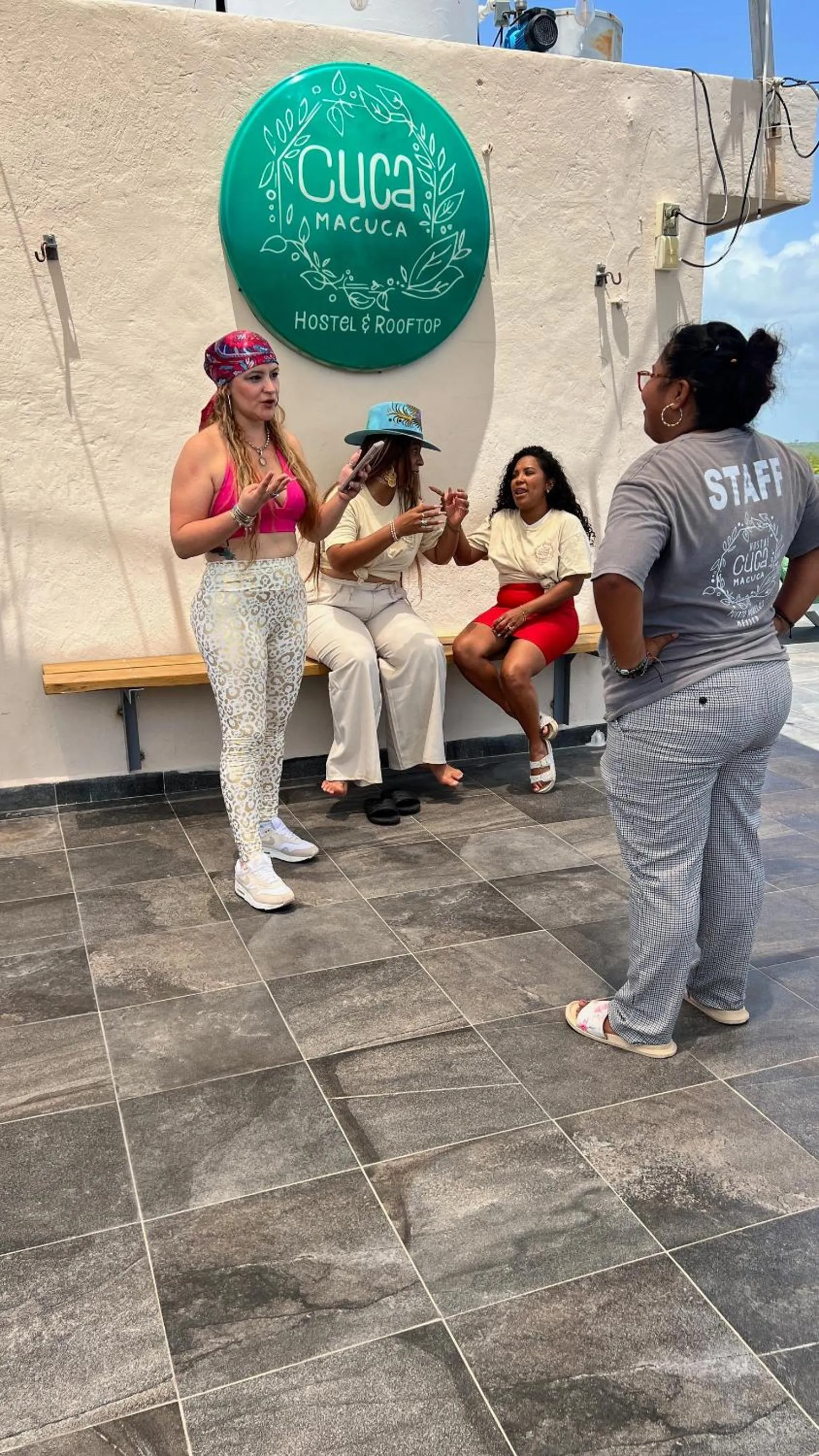 Guests in Hostal Cuca Macuca