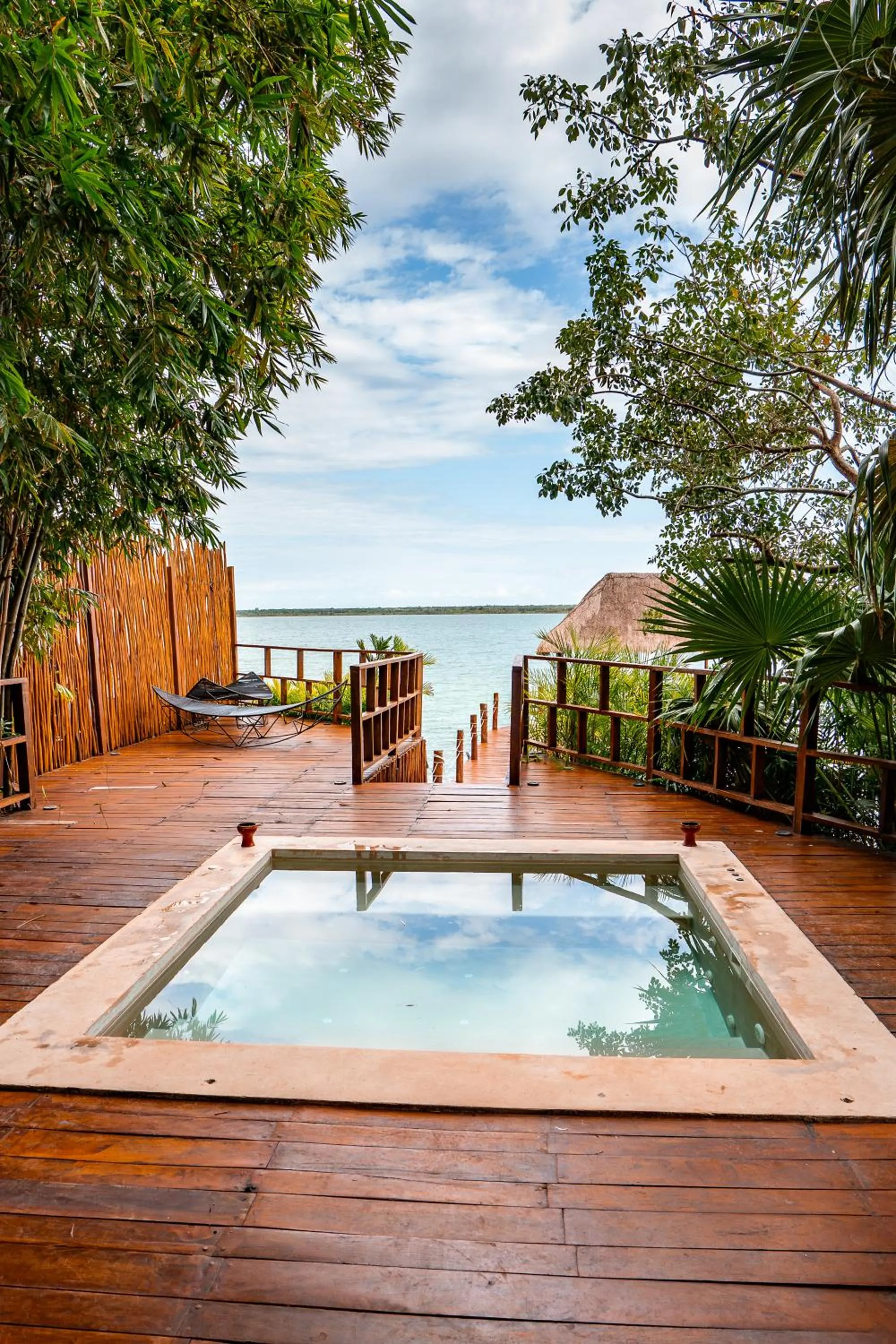 Natural landscape in Khaban Bacalar Hotel Boutique