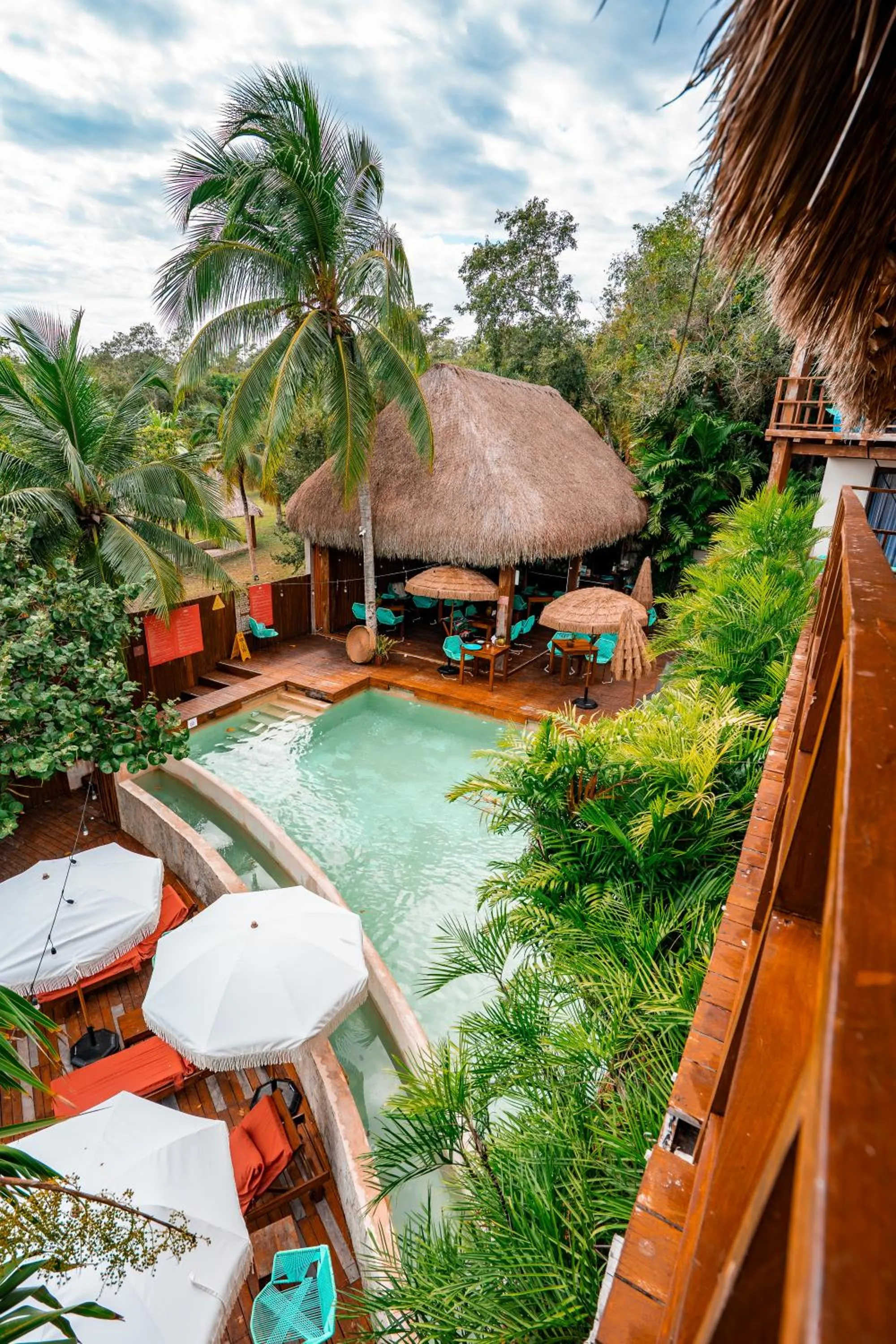 Garden in Khaban Bacalar Hotel Boutique