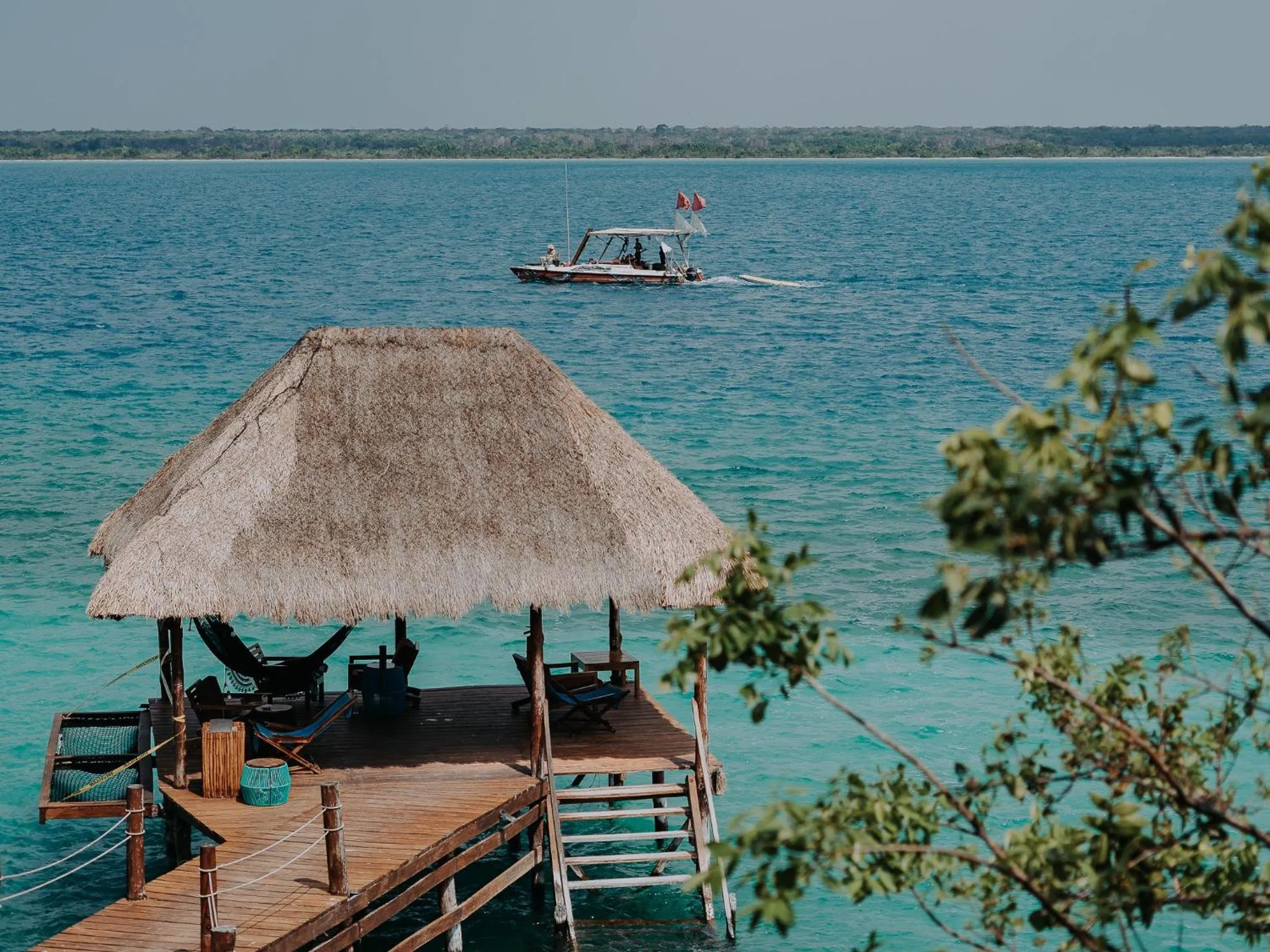 Lake view in Khaban Bacalar Hotel Boutique