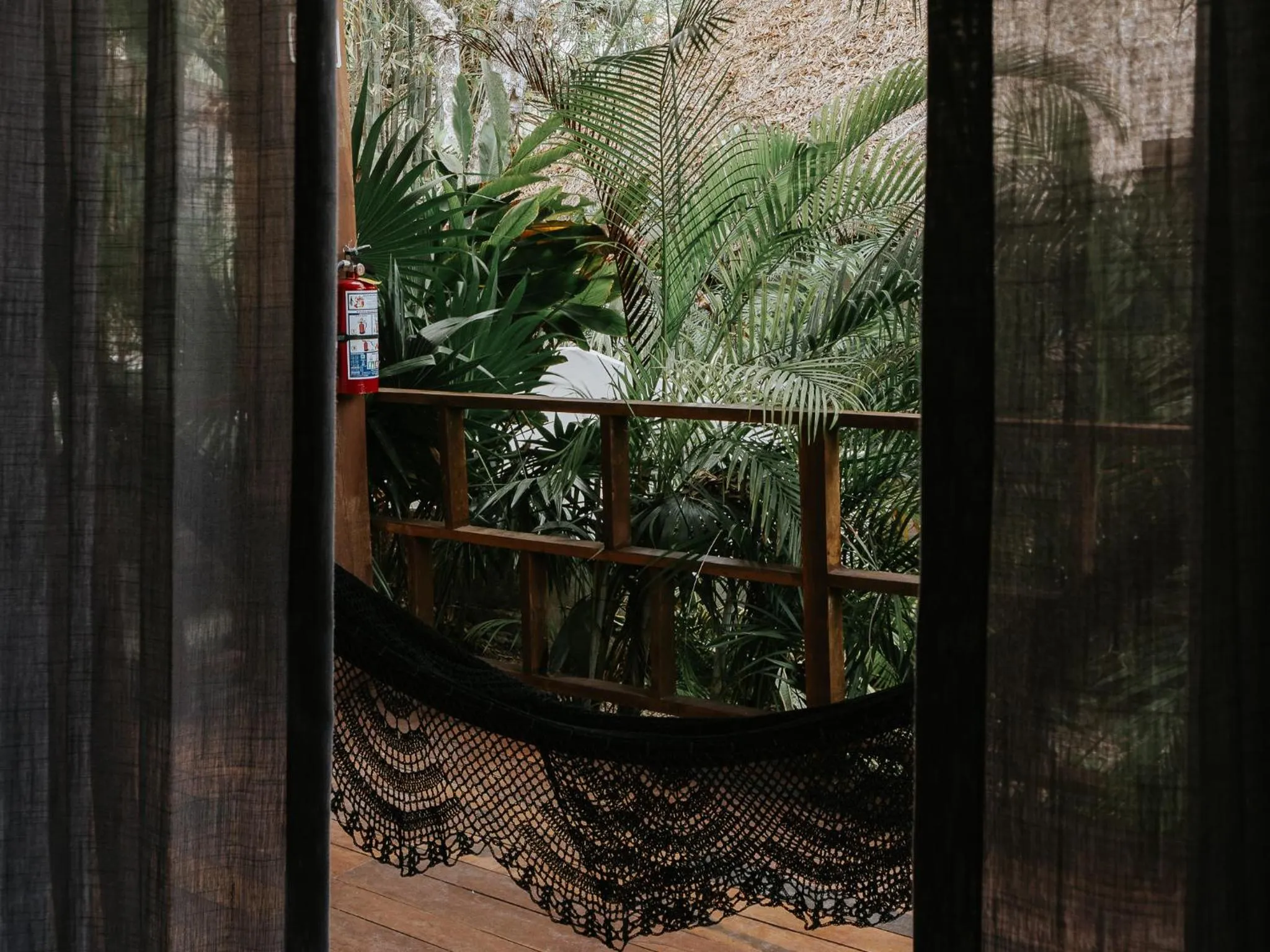 Garden view in Khaban Bacalar Hotel Boutique