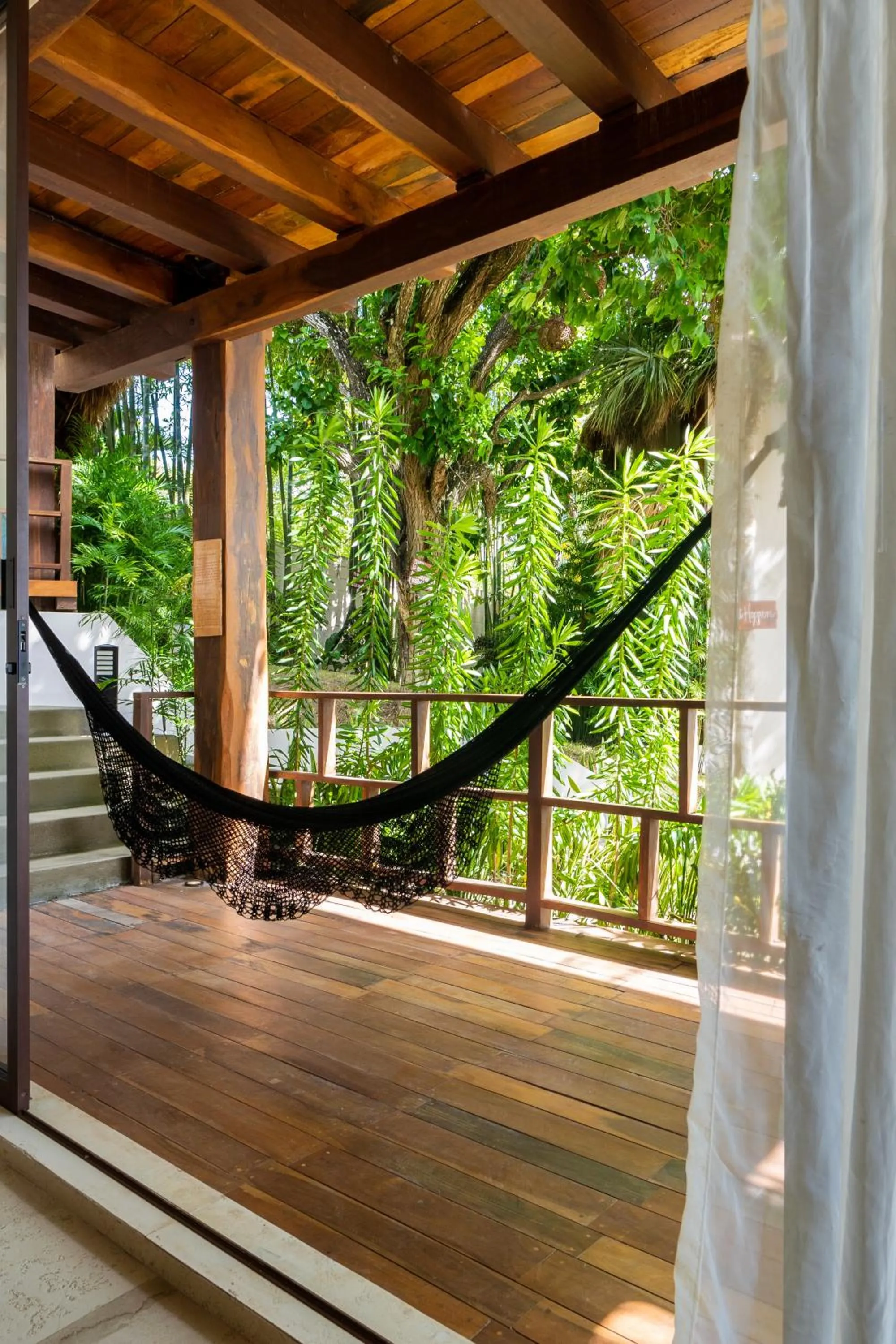 Balcony/Terrace in Khaban Bacalar Hotel Boutique