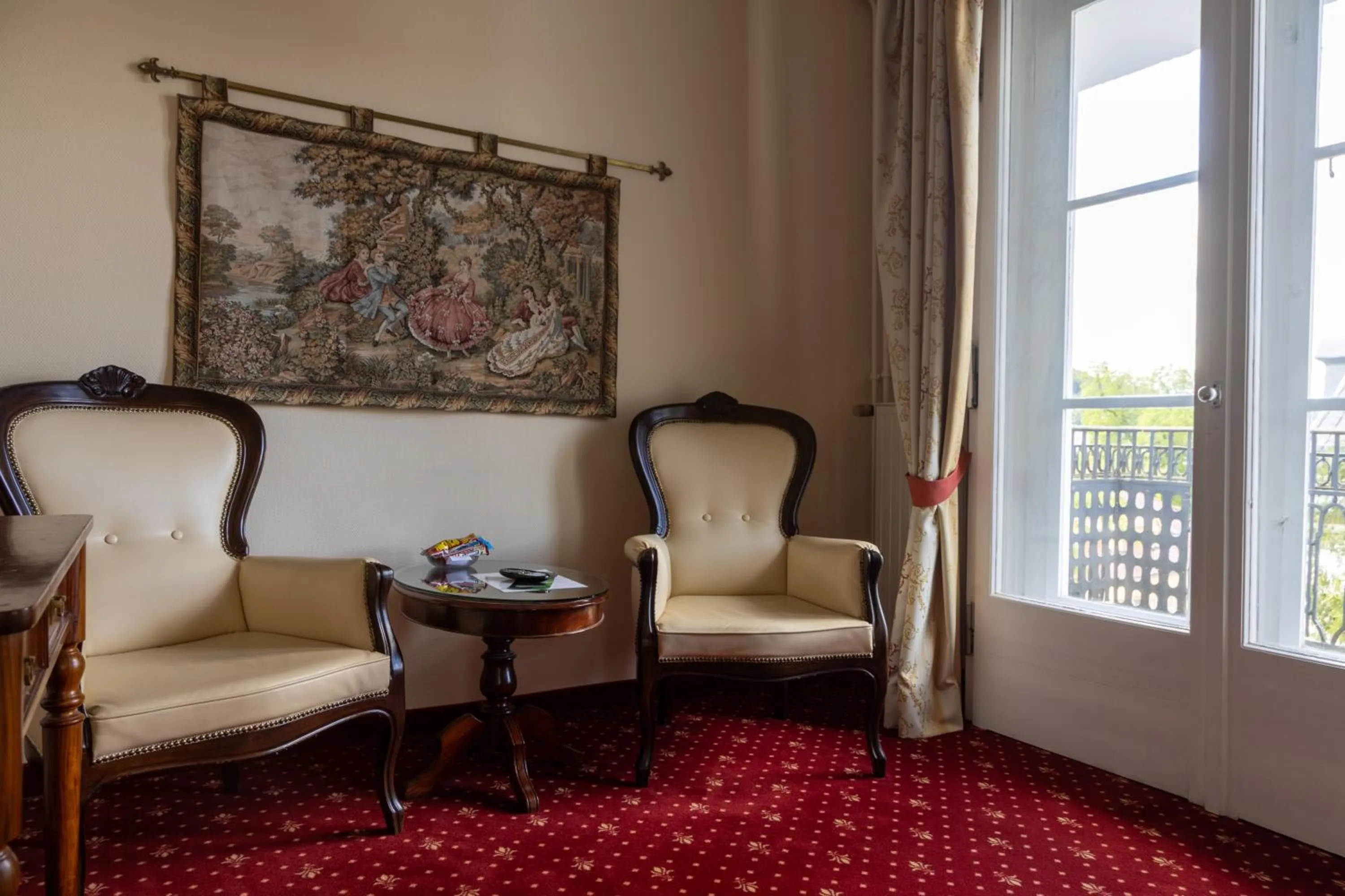 Living room in Hotel Weisses Haus