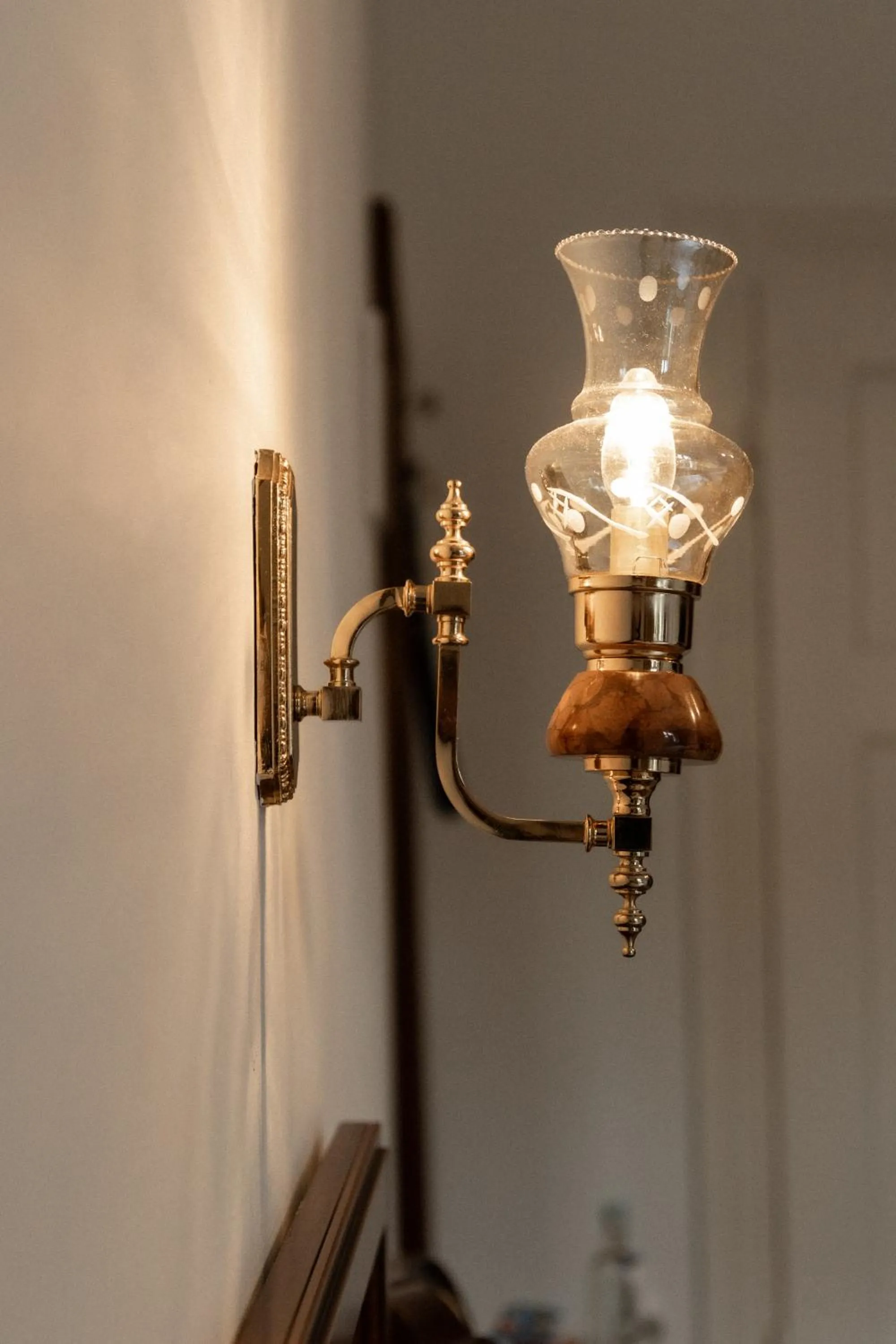 Decorative detail in Hotel Weisses Haus