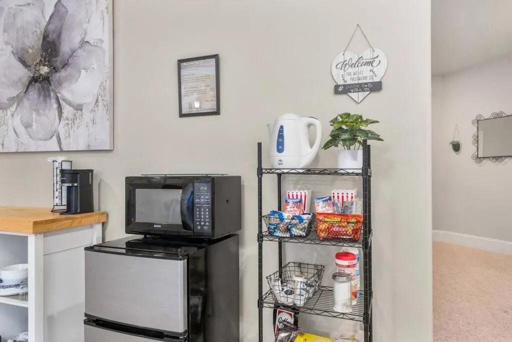 Kitchen or kitchenette in Villa Luna