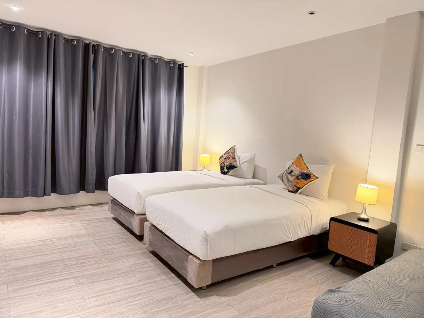 Bed in Studio F Sukhumvit