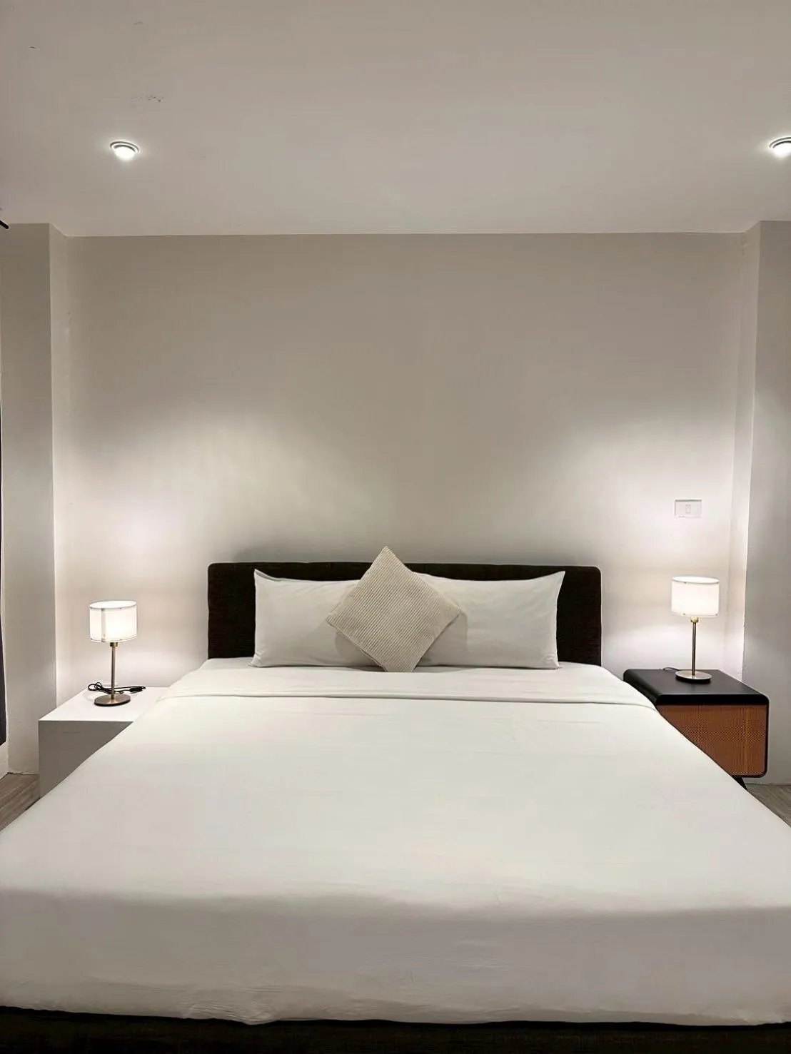 Bed in Studio F Sukhumvit