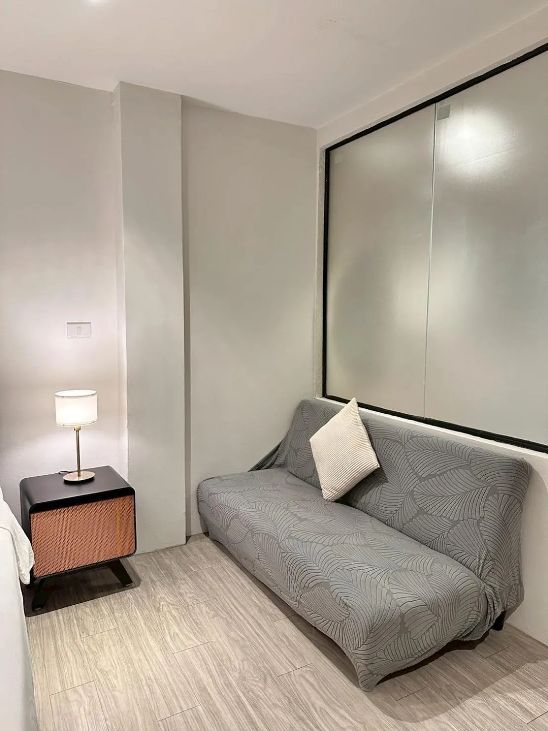 Bed in Studio F Sukhumvit