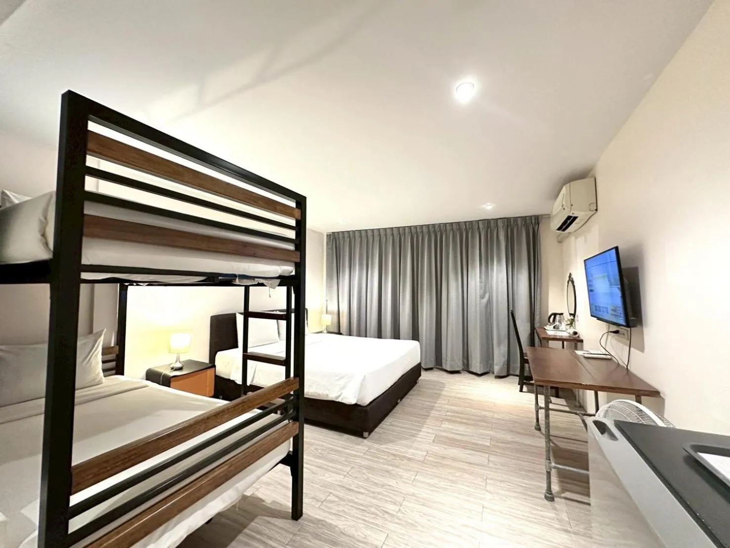 Bed in Studio F Sukhumvit