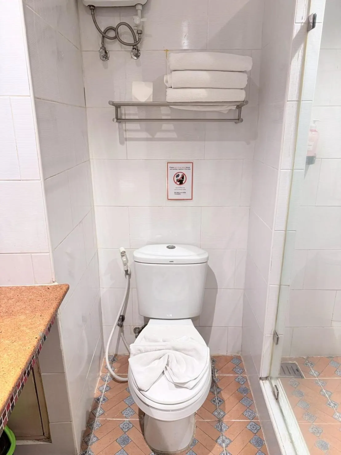 Bathroom in Studio F Sukhumvit