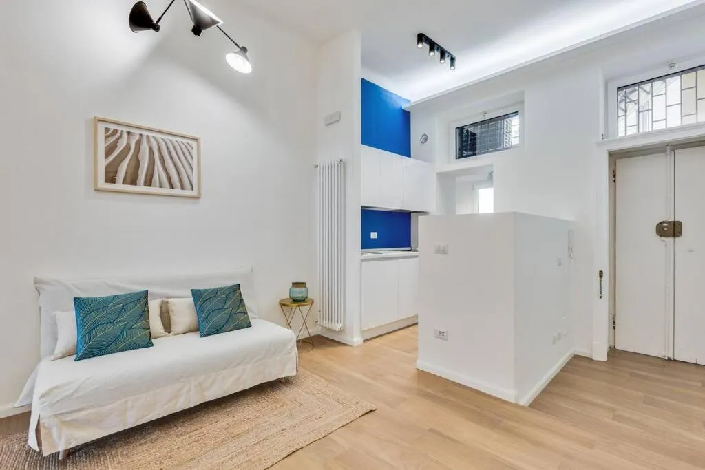 Living room, Bed in Easylife - Milano - Don Bosco 11 - Duomo