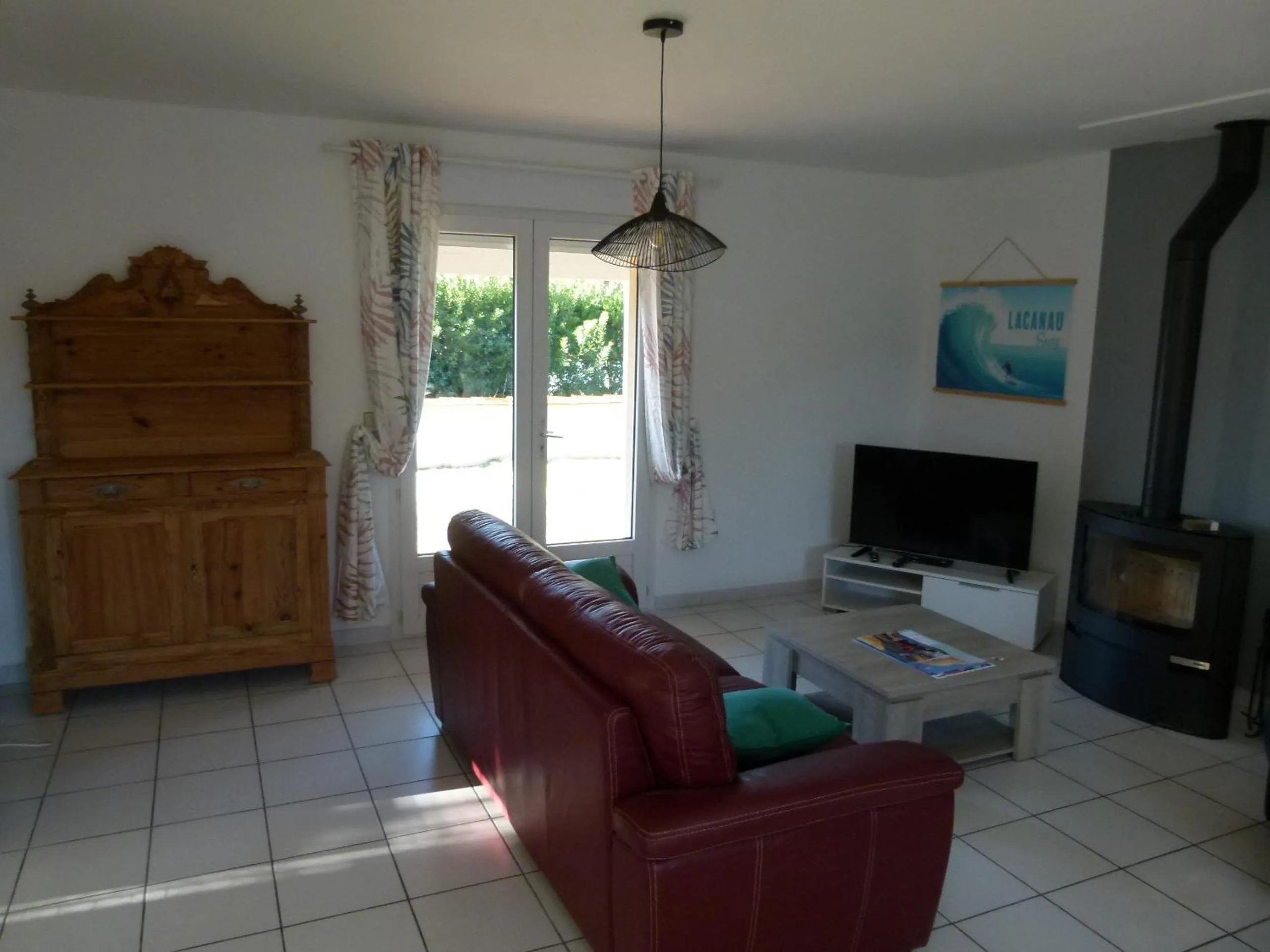 Living room in Les Calicots Sanguinet