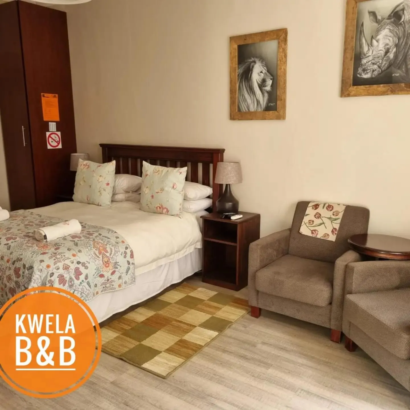 Bed in Kwela Bed & Breakfast