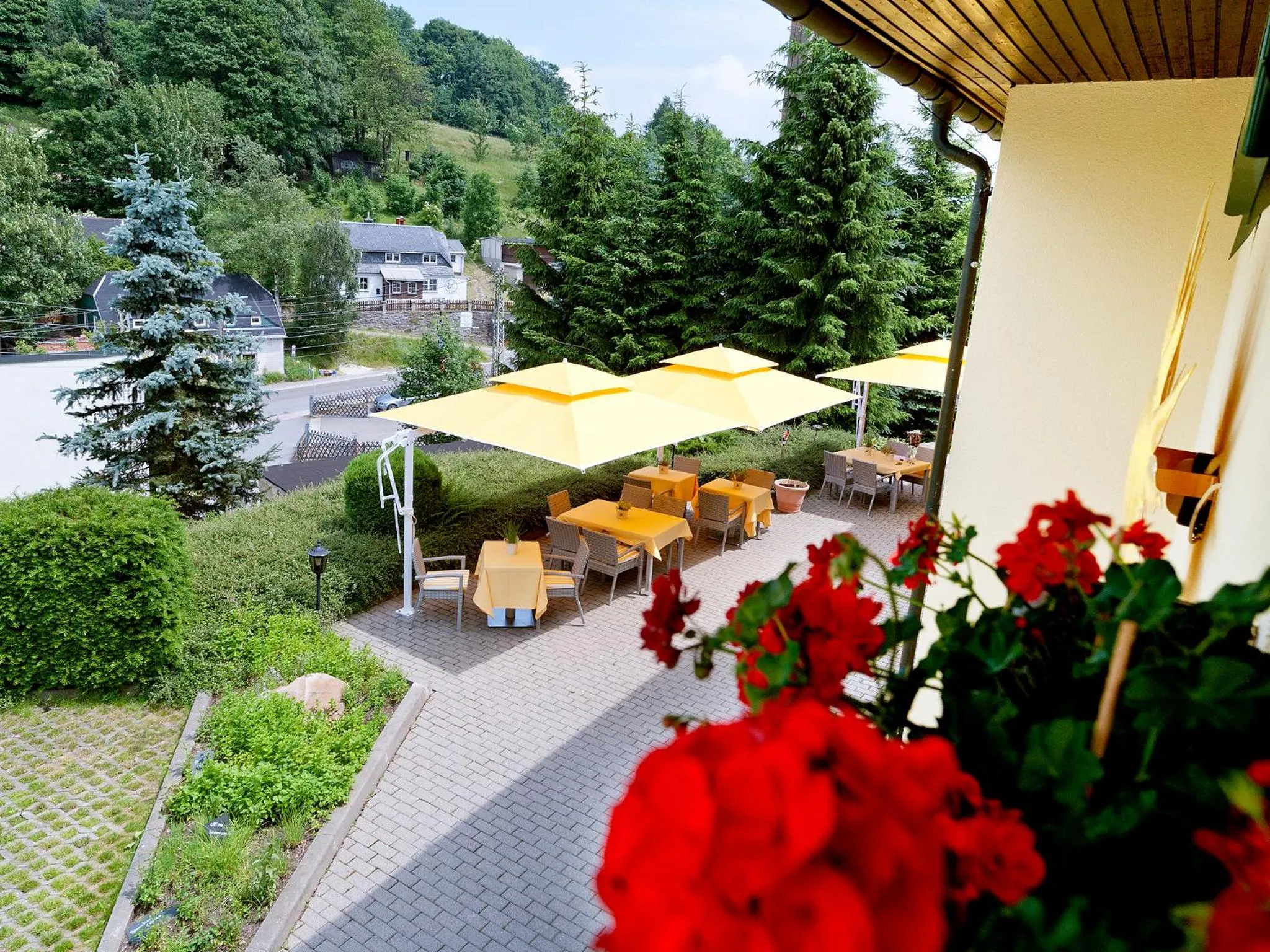 Property building in Hotel Sonne