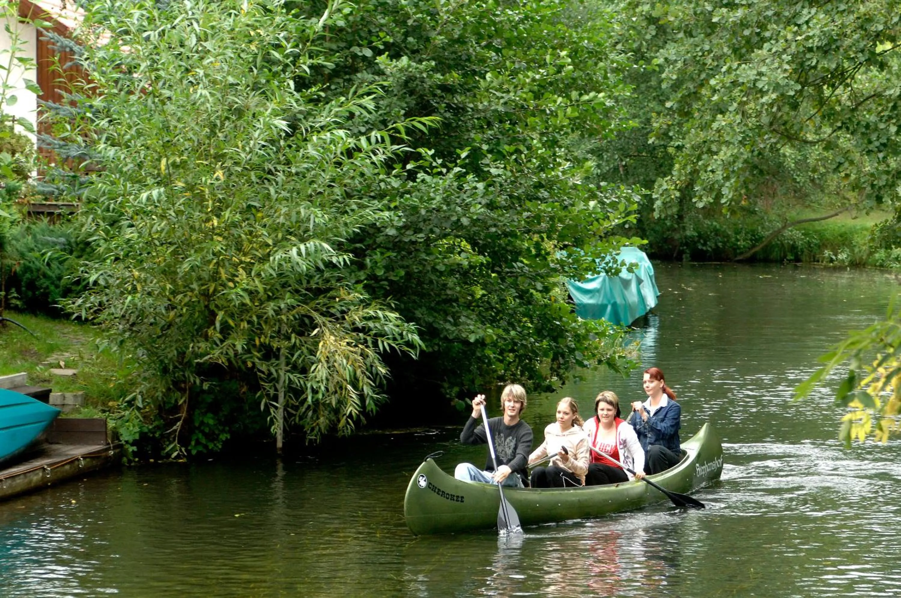 Canoeing in Spreewaldhotel Stephanshof