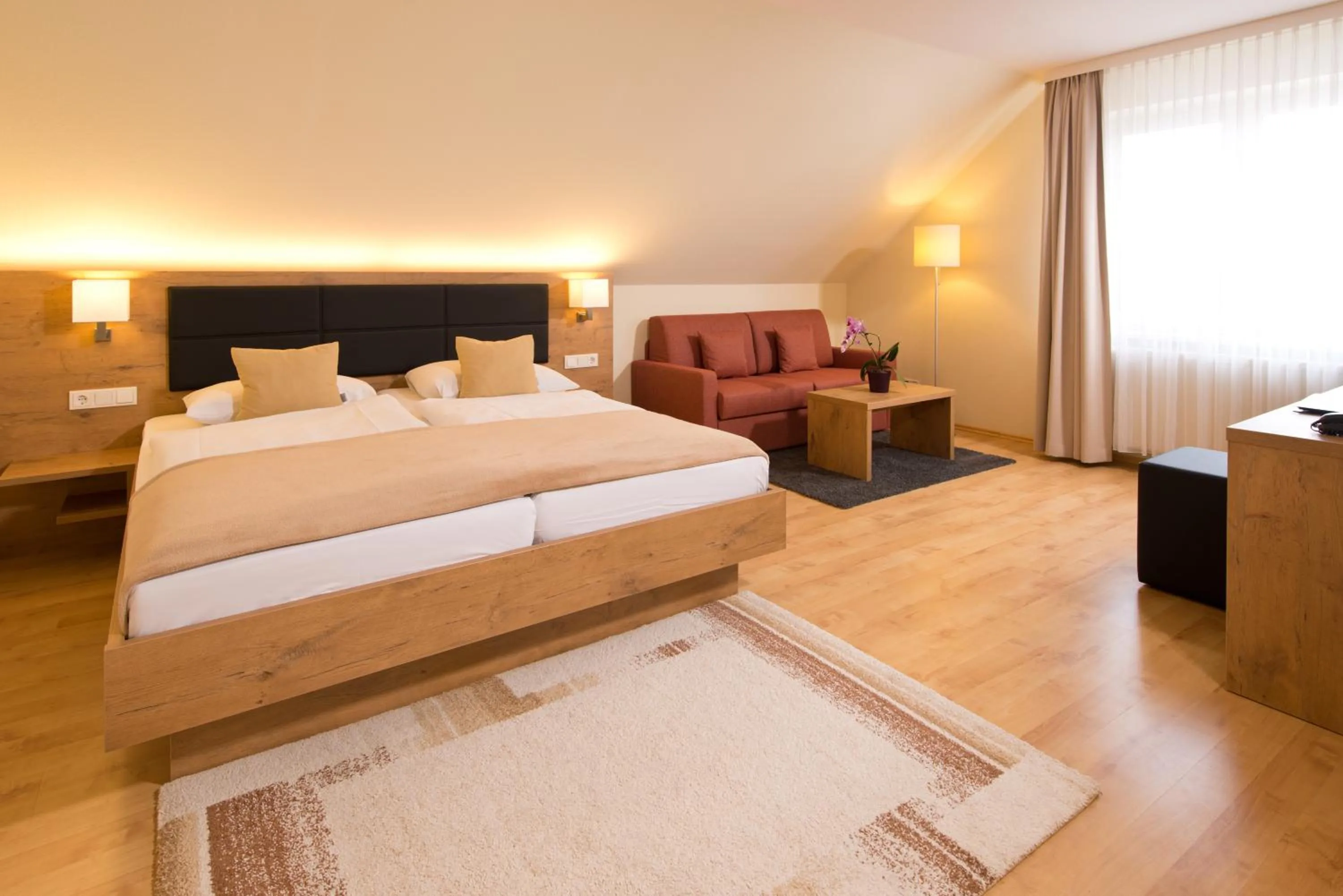 Decorative detail, Bed in Spreewaldhotel Stephanshof