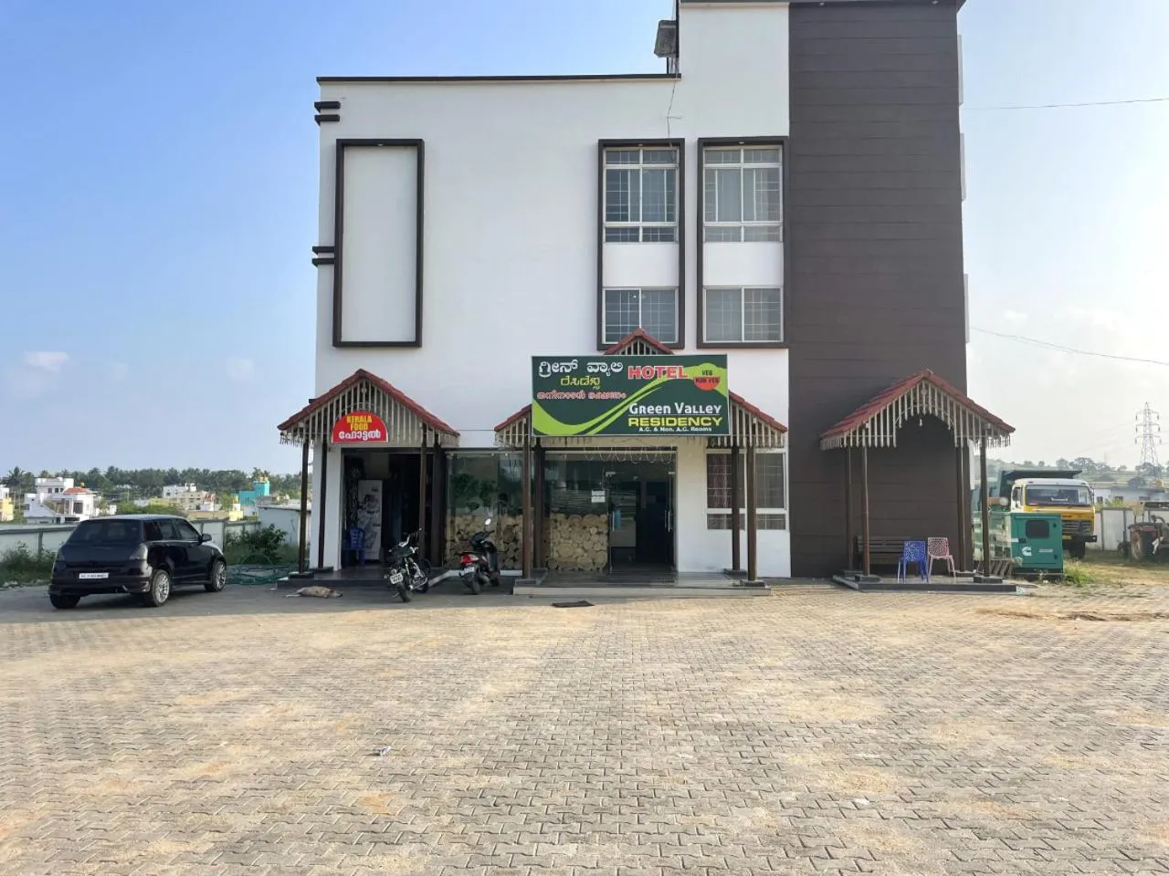 Property building in Green Valley Residency