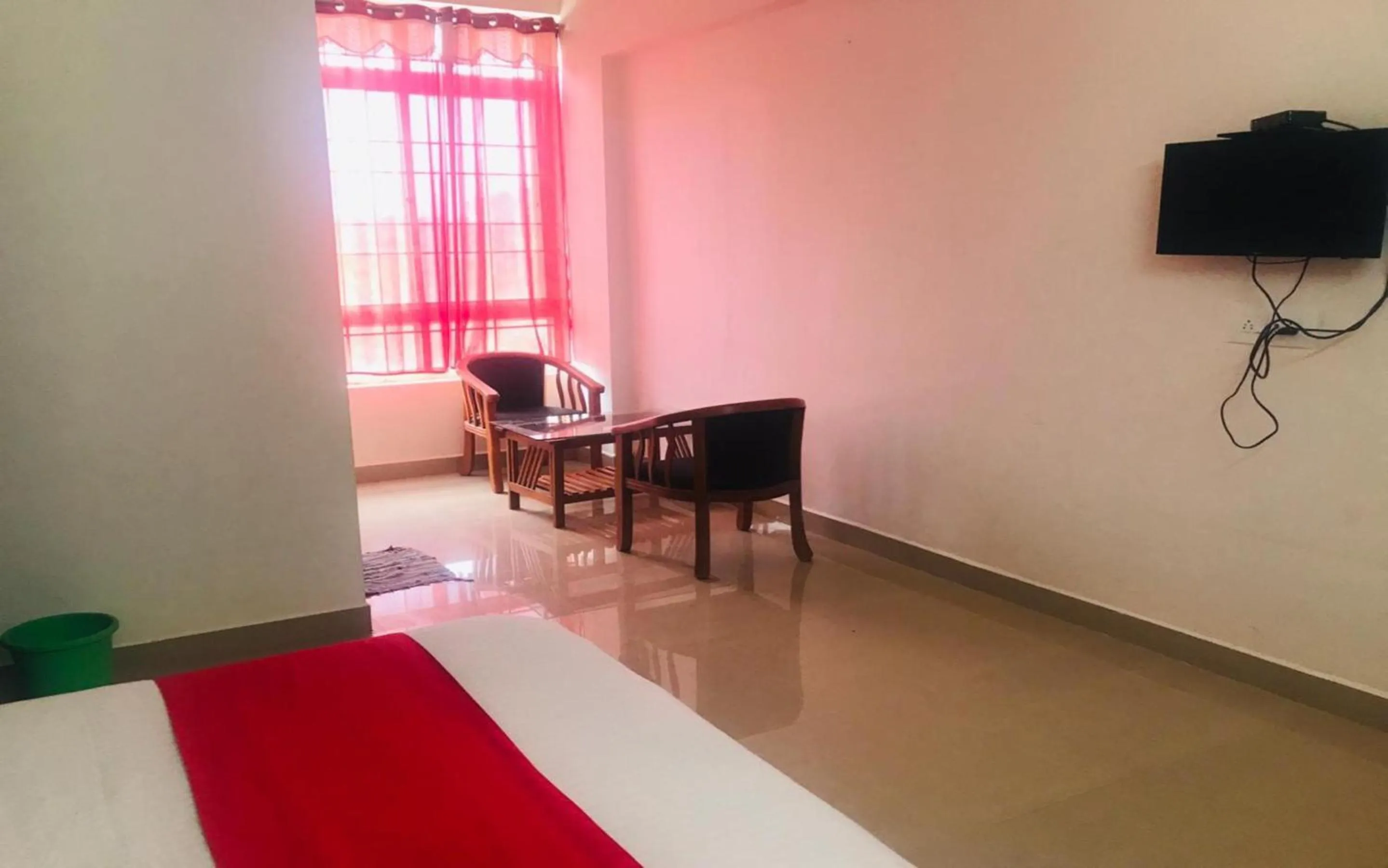 Living room in Green Valley Residency