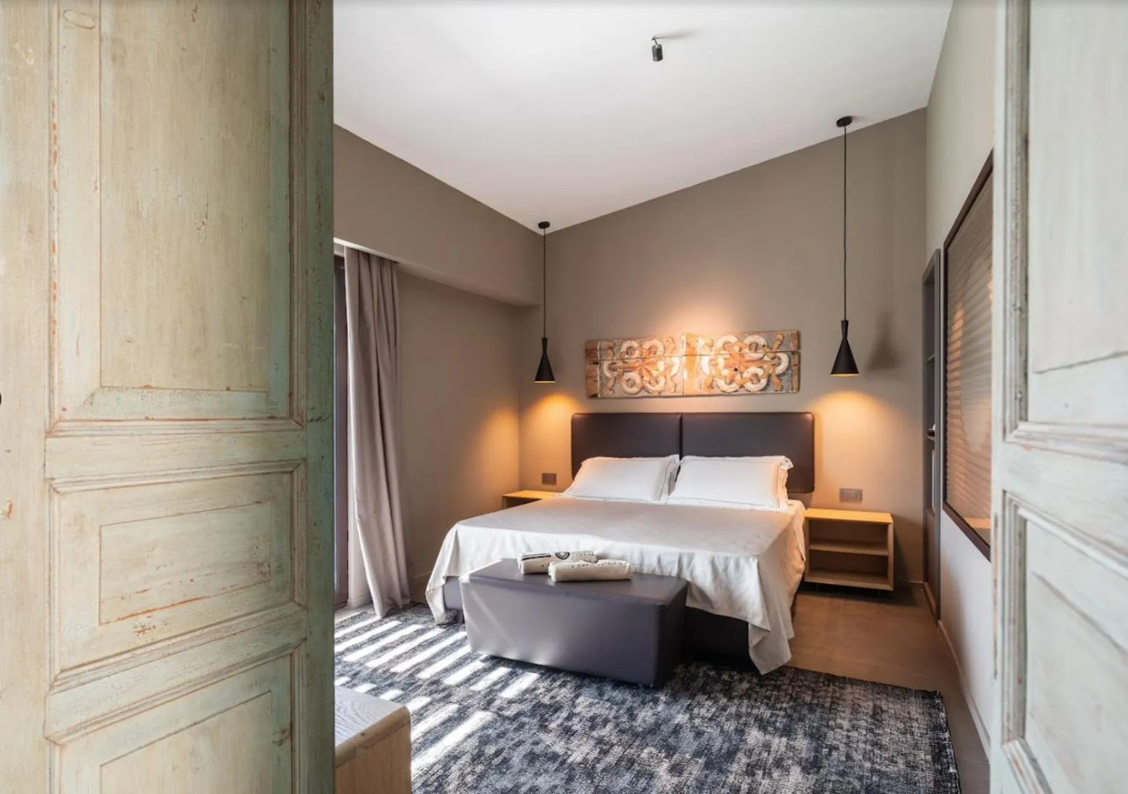 Bedroom, Bed in Pietra d'Acqua Resort & Spa by Geocharme