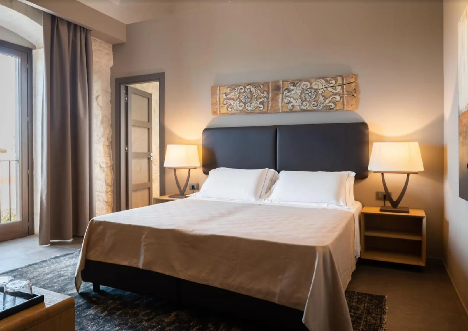 Bedroom, Bed in Pietra d'Acqua Resort & Spa by Geocharme