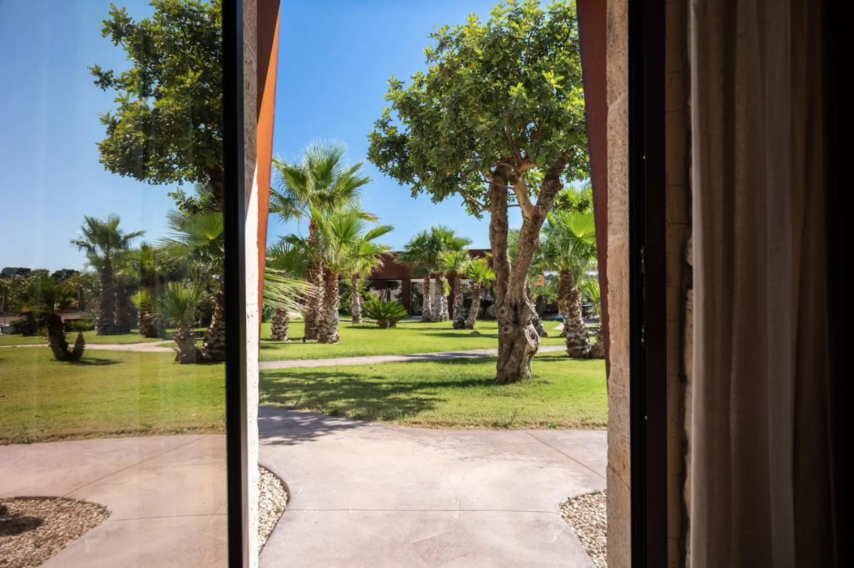Inner courtyard view in Pietra d'Acqua Resort & Spa by Geocharme