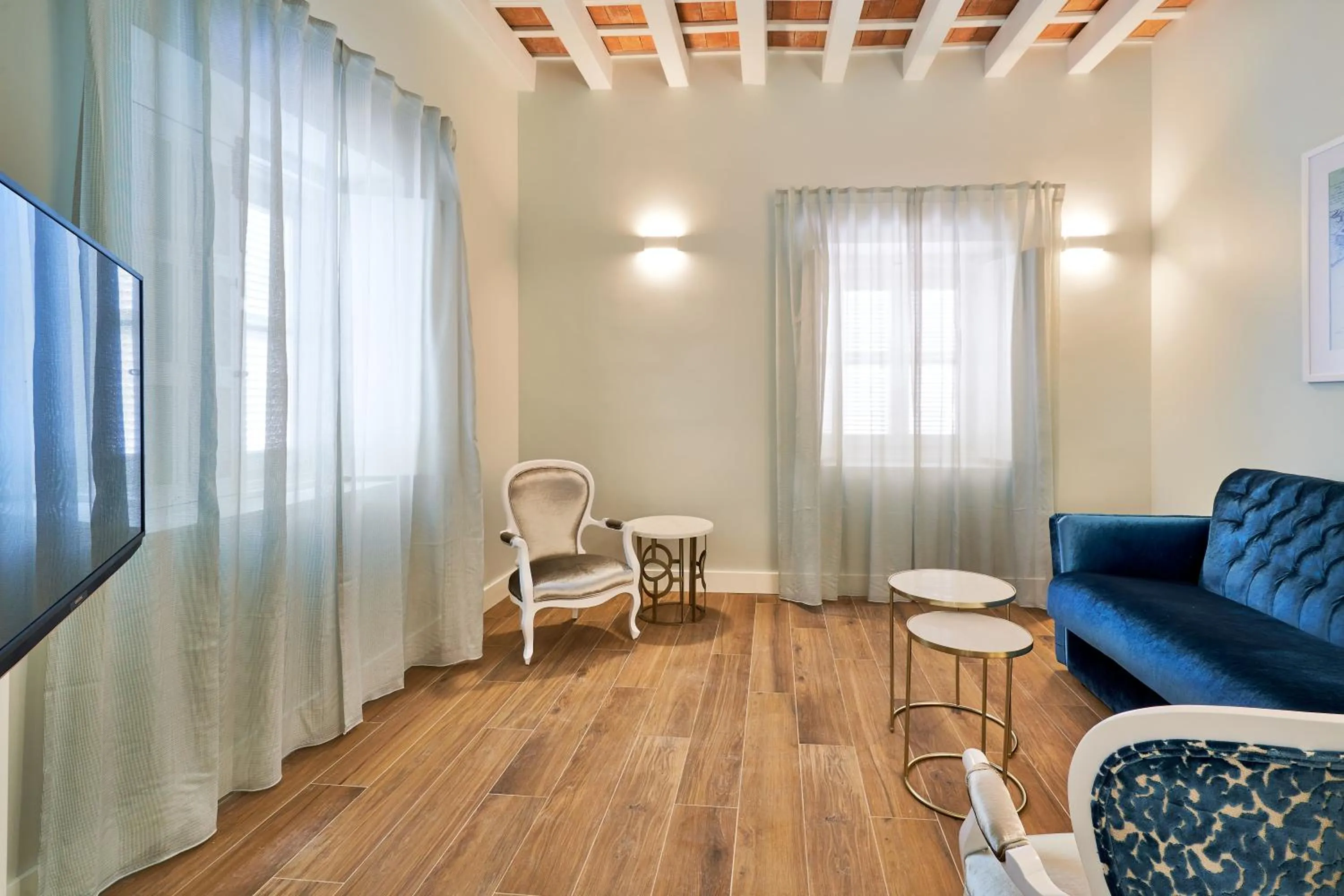 Seating area in Tandem Palacio Veedor de Galeras Suites