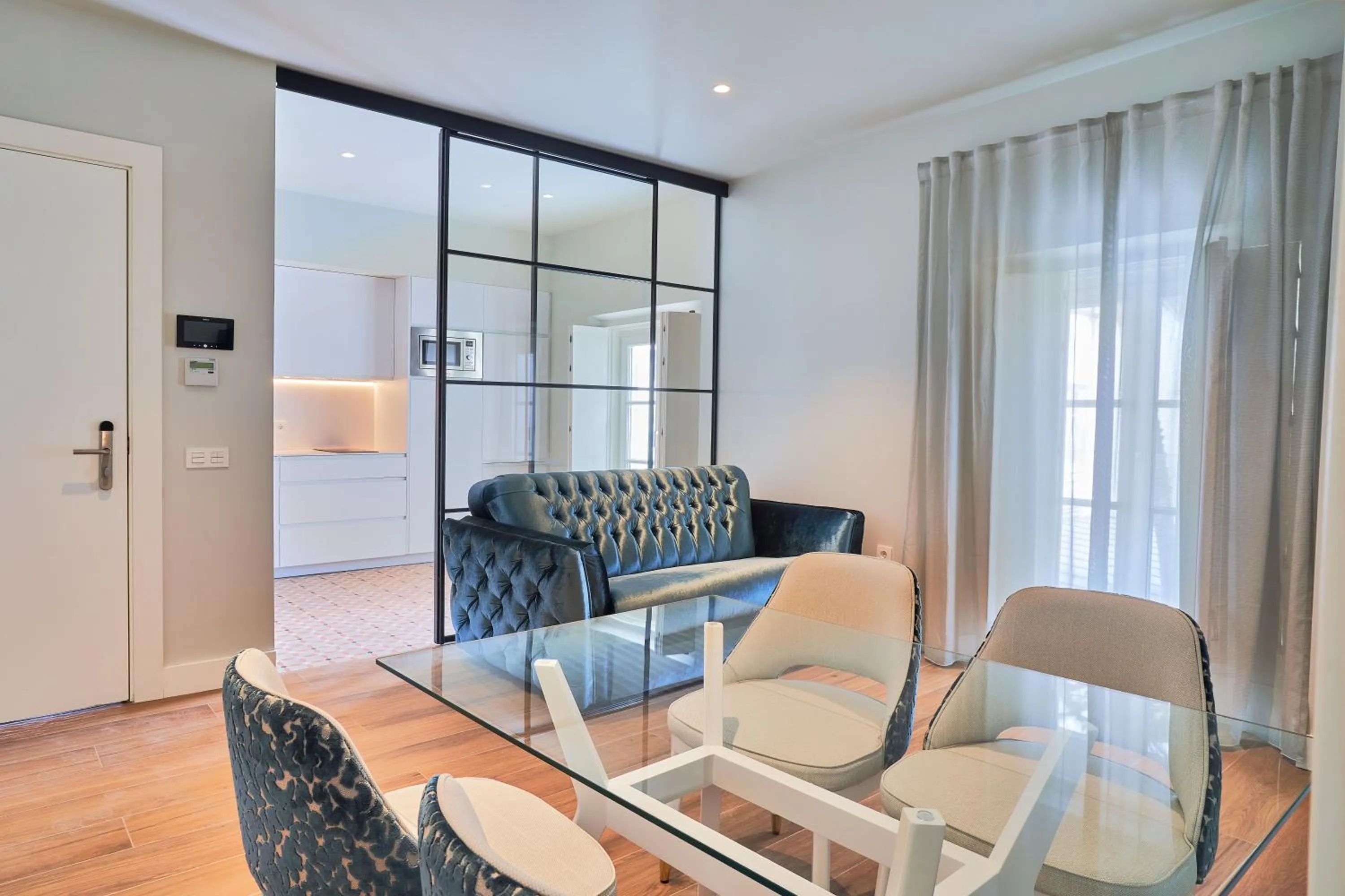 Kitchen or kitchenette in Tandem Palacio Veedor de Galeras Suites