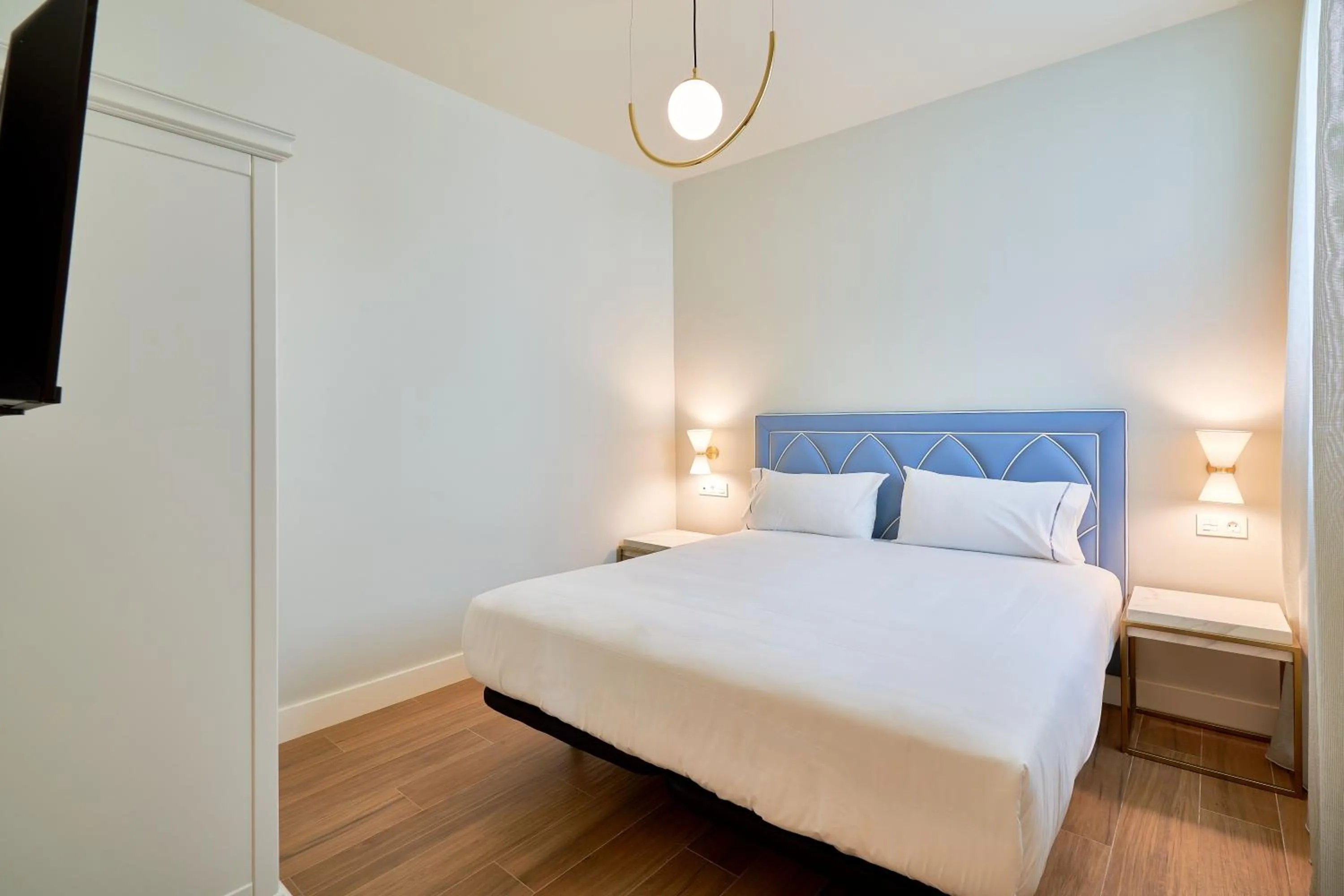 Bedroom, Bed in Tandem Palacio Veedor de Galeras Suites