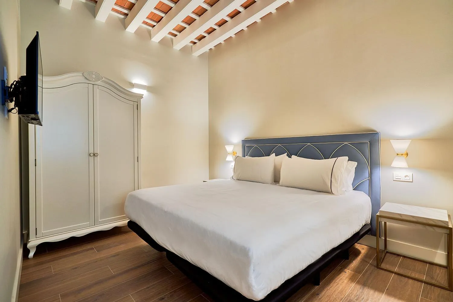 Bedroom, Bed in Tandem Palacio Veedor de Galeras Suites