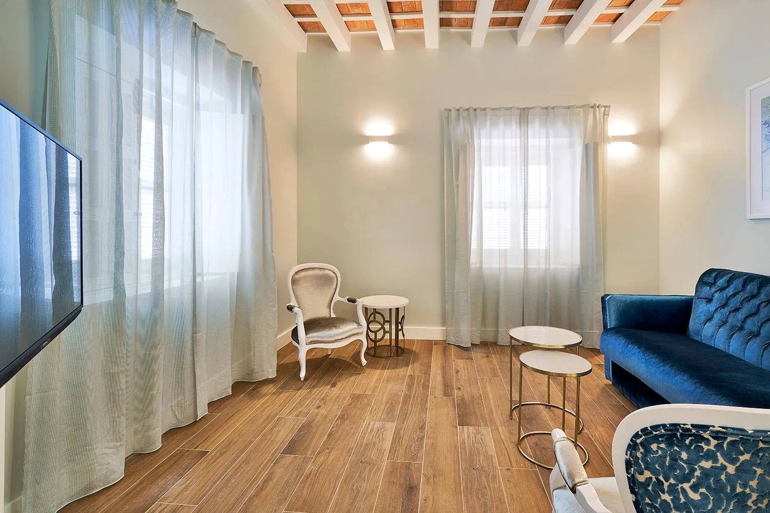 Seating area in Tandem Palacio Veedor de Galeras Suites