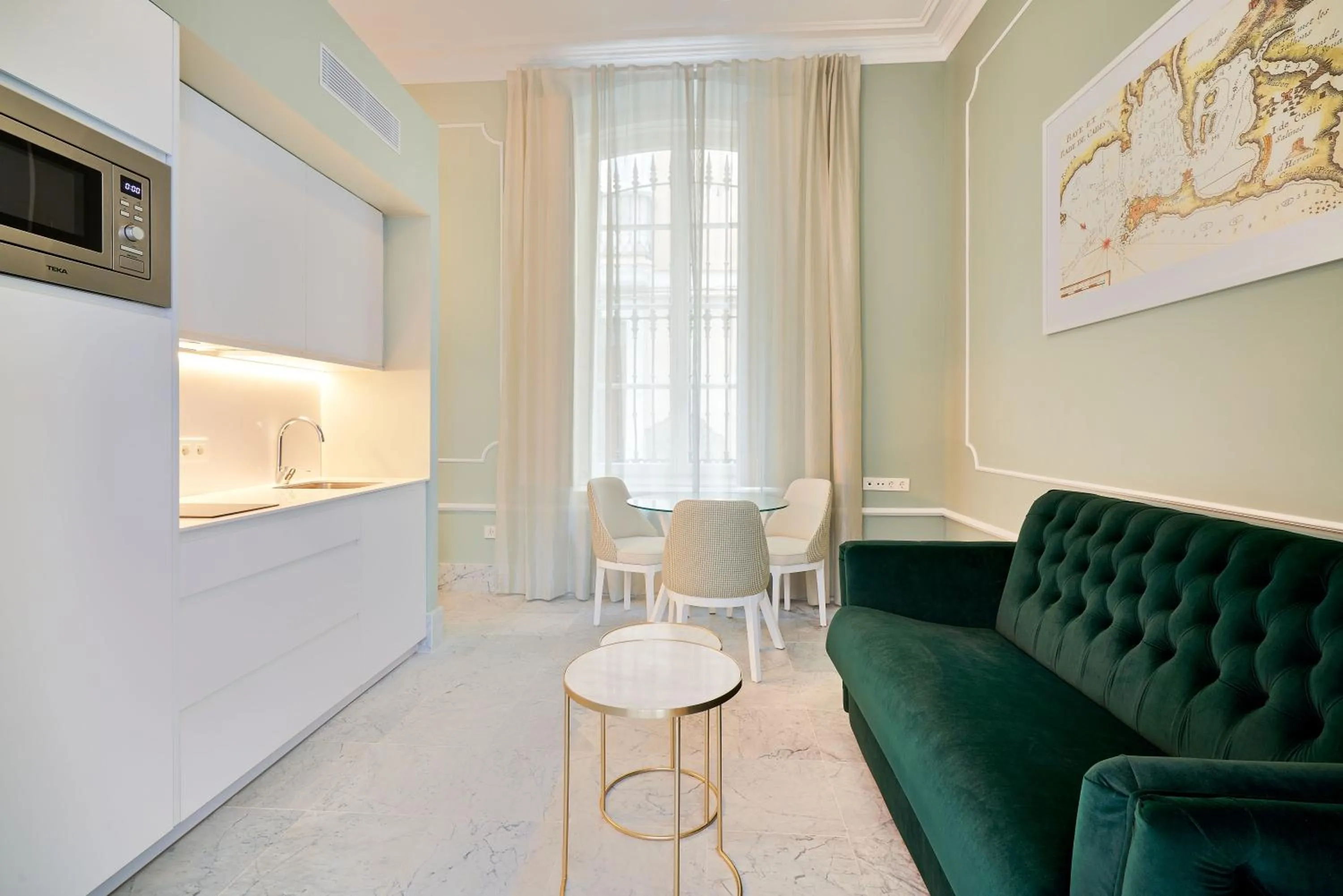 Seating area in Tandem Palacio Veedor de Galeras Suites