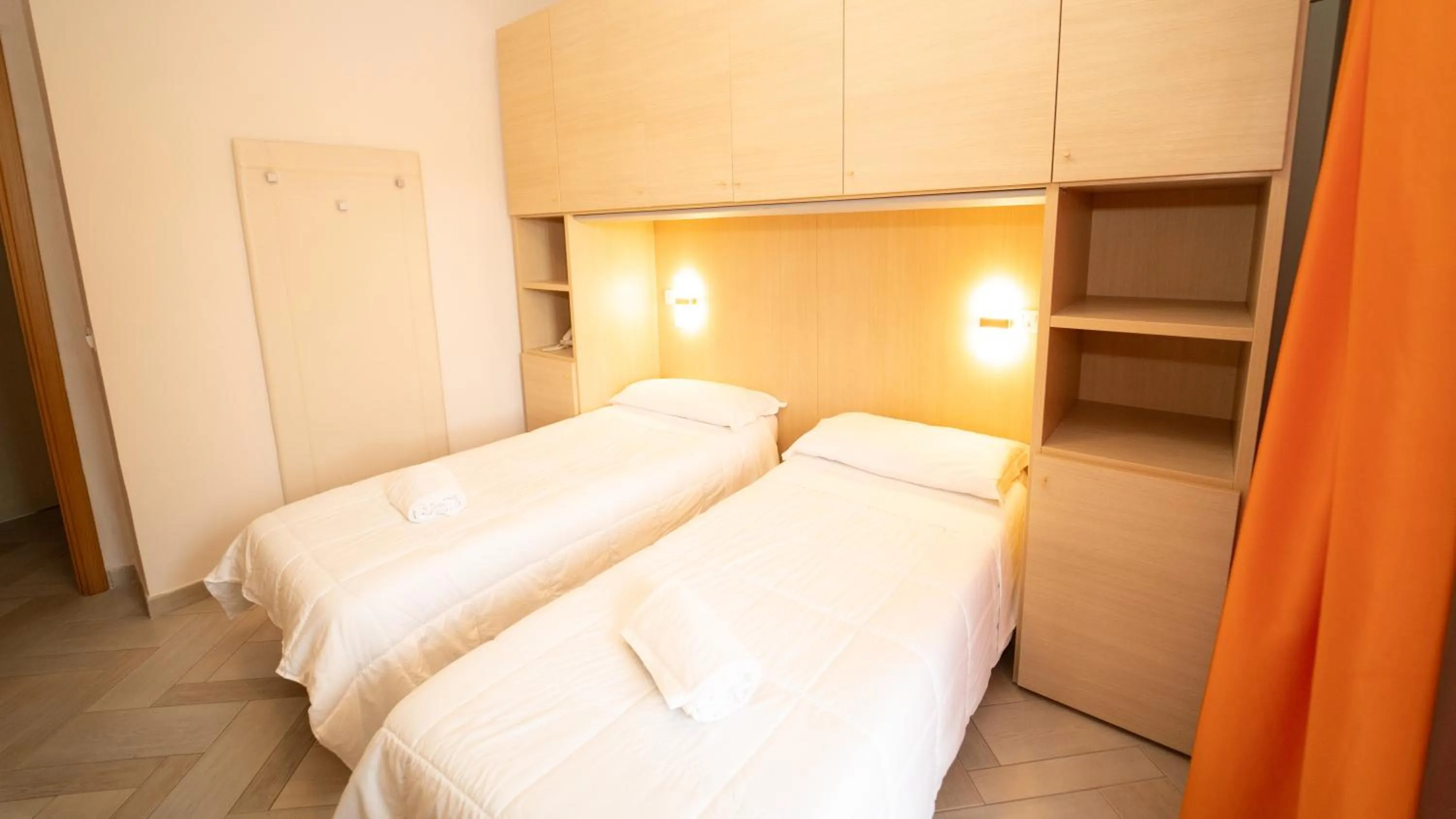 Bed in Taormina Hotel Calipso