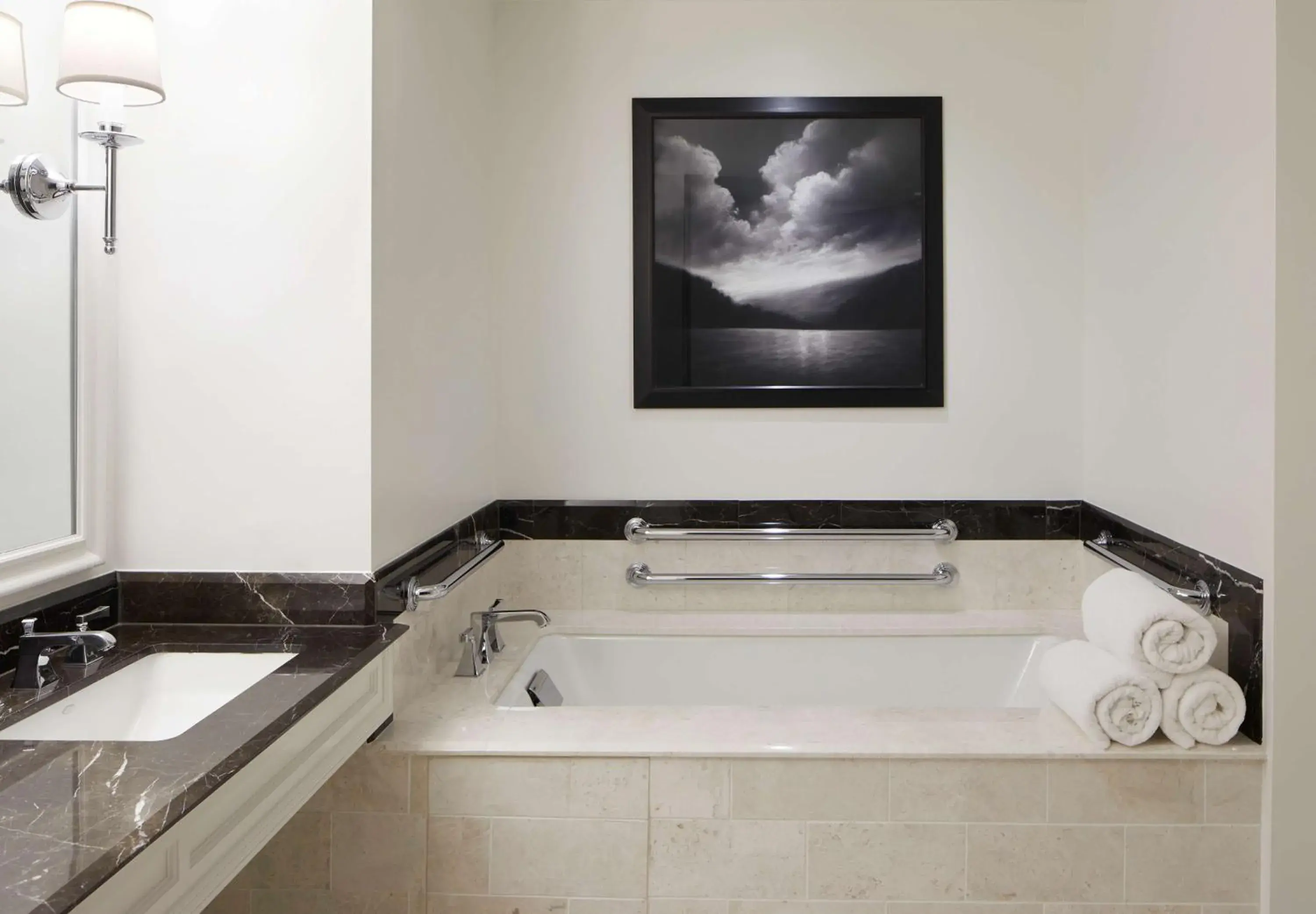 Superior King Room with Roll-In Shower - Mobility/Hearing Access in Waldorf Astoria Atlanta Buckhead Superior King Room with Roll-In Shower - Mobility/Hearing Access in Waldorf Astoria Atlanta Buckhead