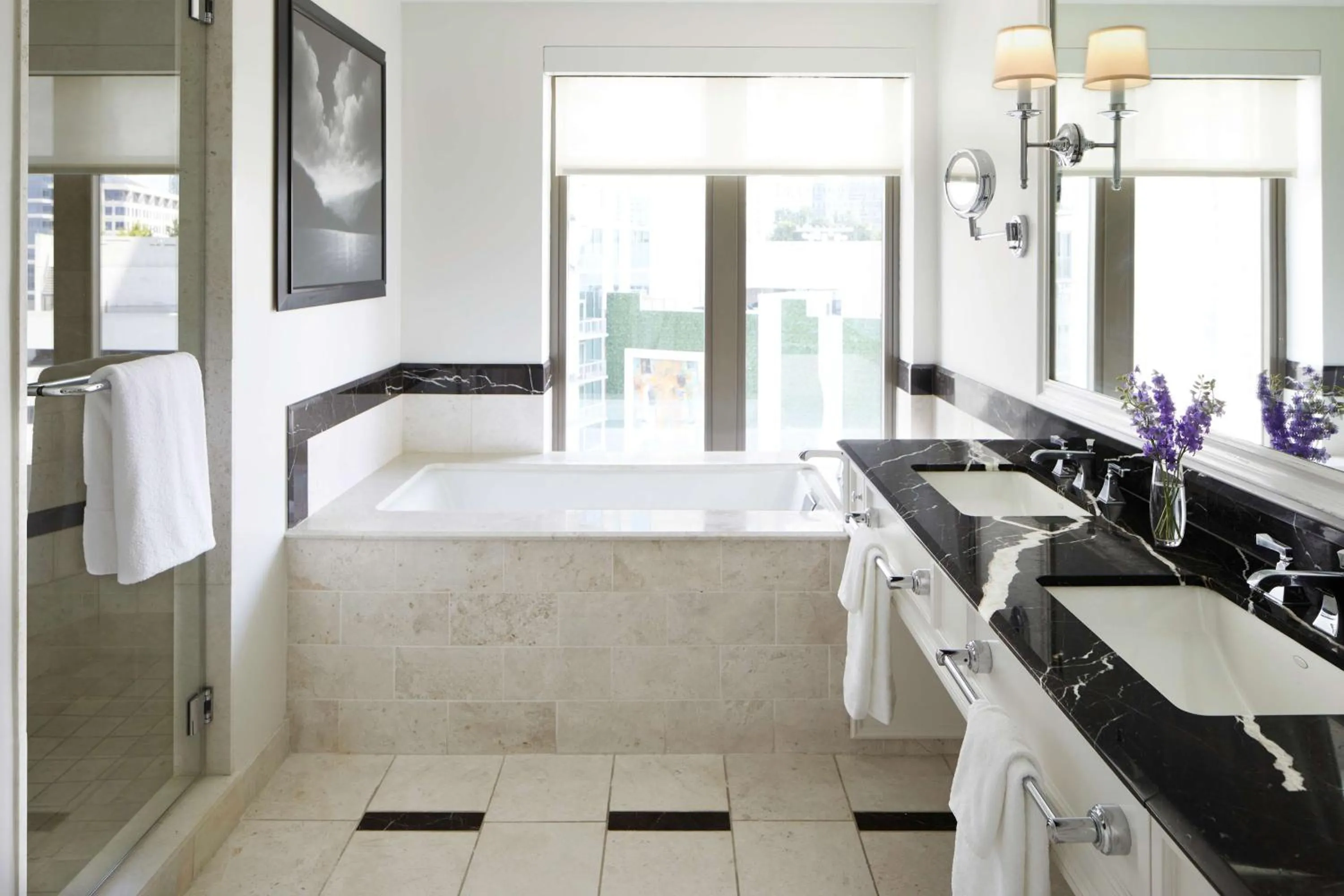 Bathroom in Waldorf Astoria Atlanta Buckhead