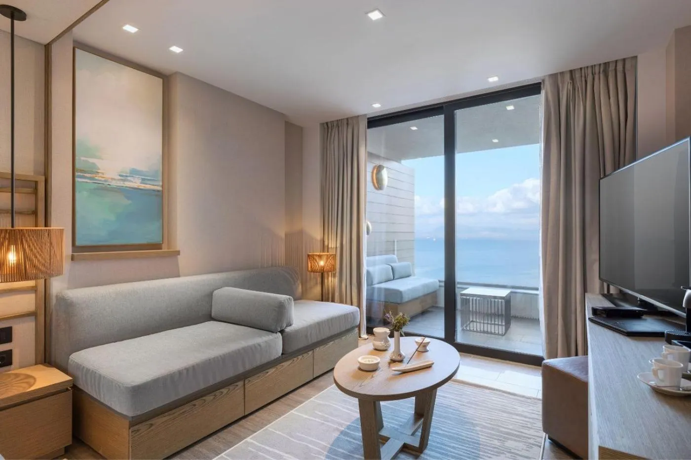 Living room in Angsana Corfu Resort & Spa