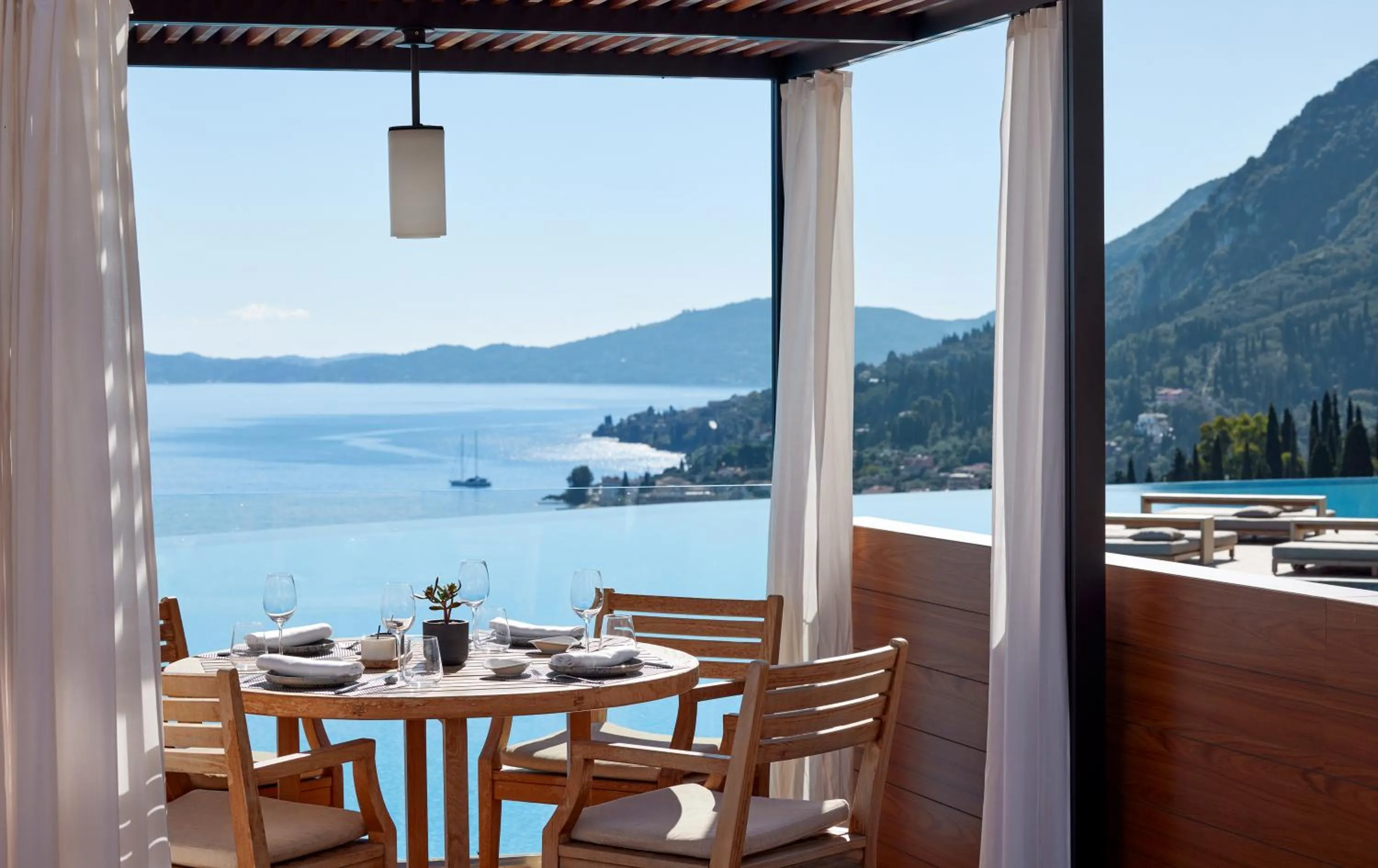 Sea view in Angsana Corfu Resort & Spa