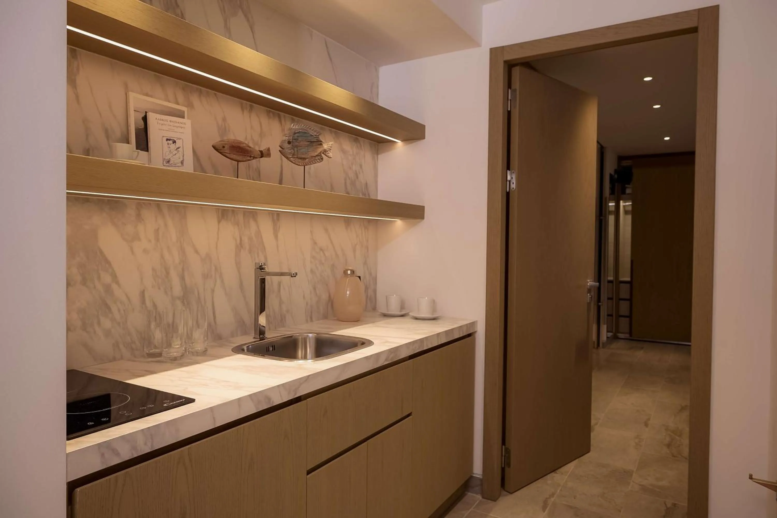 Kitchen or kitchenette in Angsana Corfu Resort & Spa