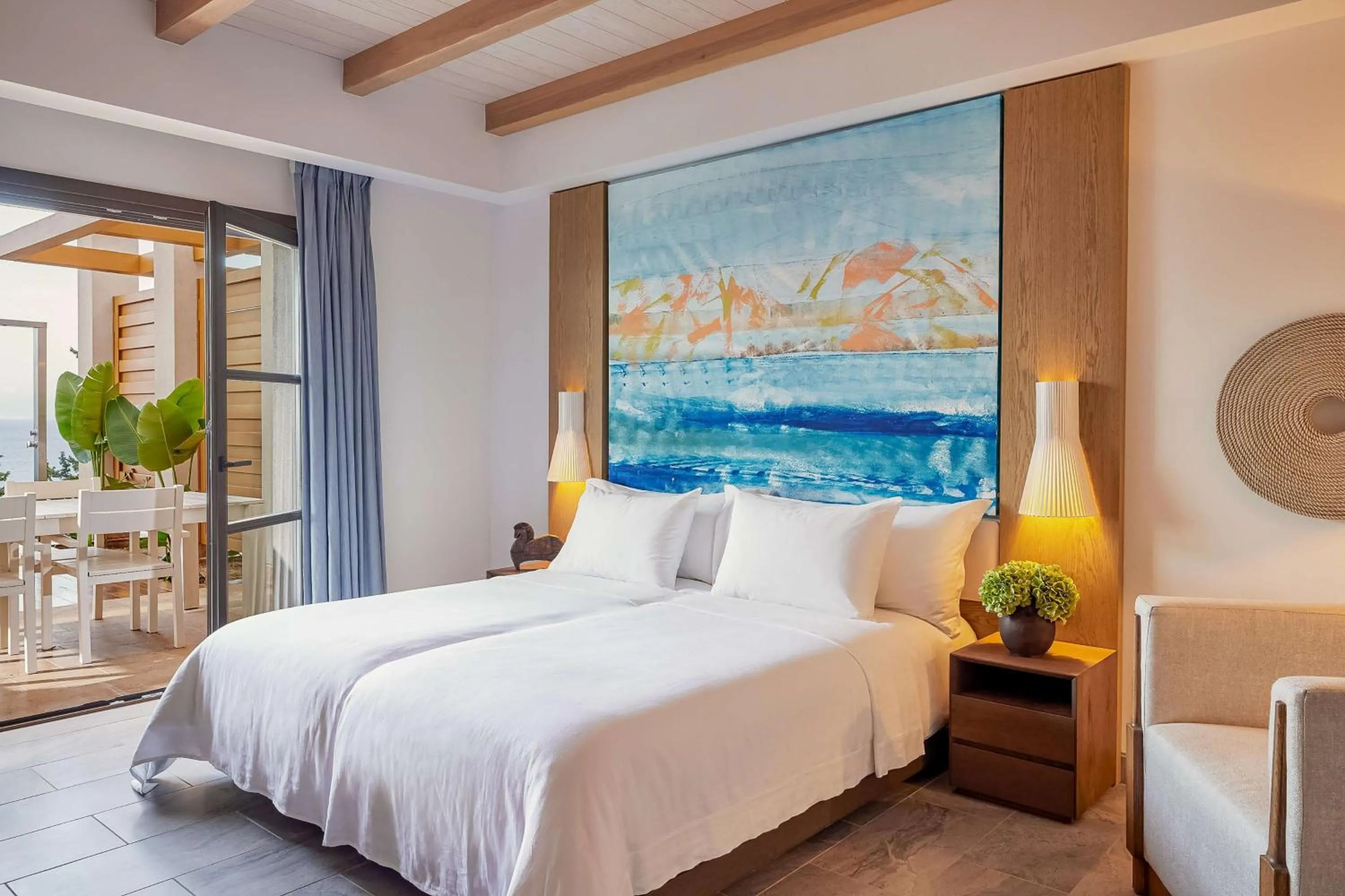 Bedroom, Bed in Angsana Corfu Resort & Spa