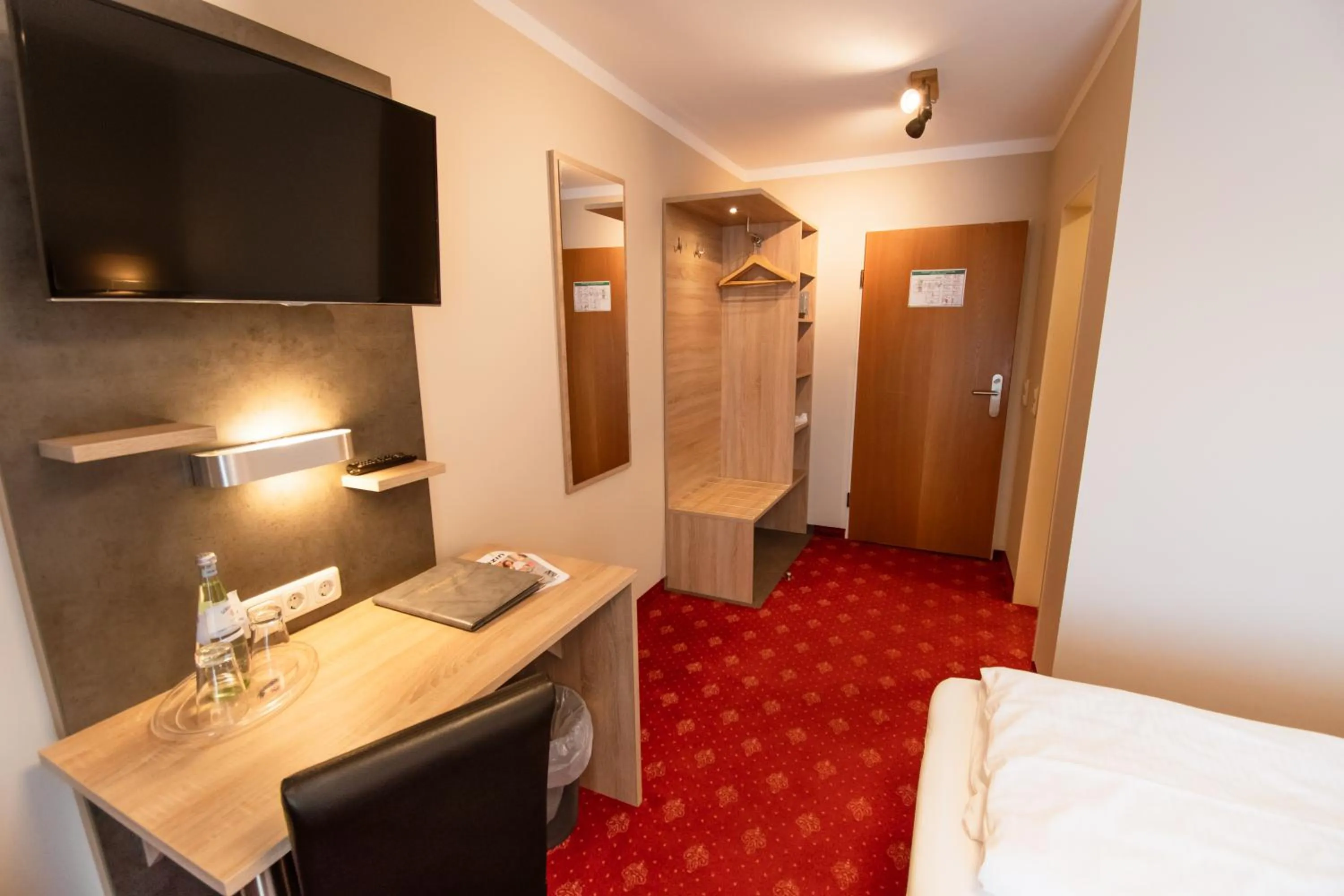 furniture, Bed in Hotel Pockinger Hof